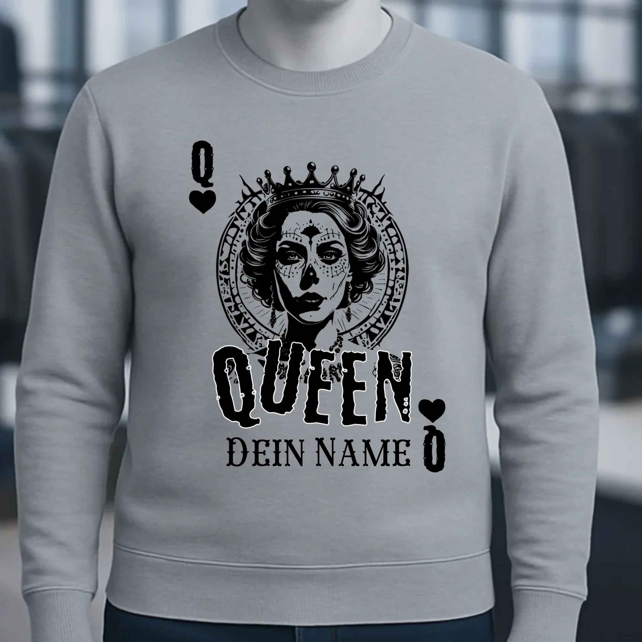 8in1-Kollektion: Poker Queen + Wunschtext • personalisiert • diverse Artikel