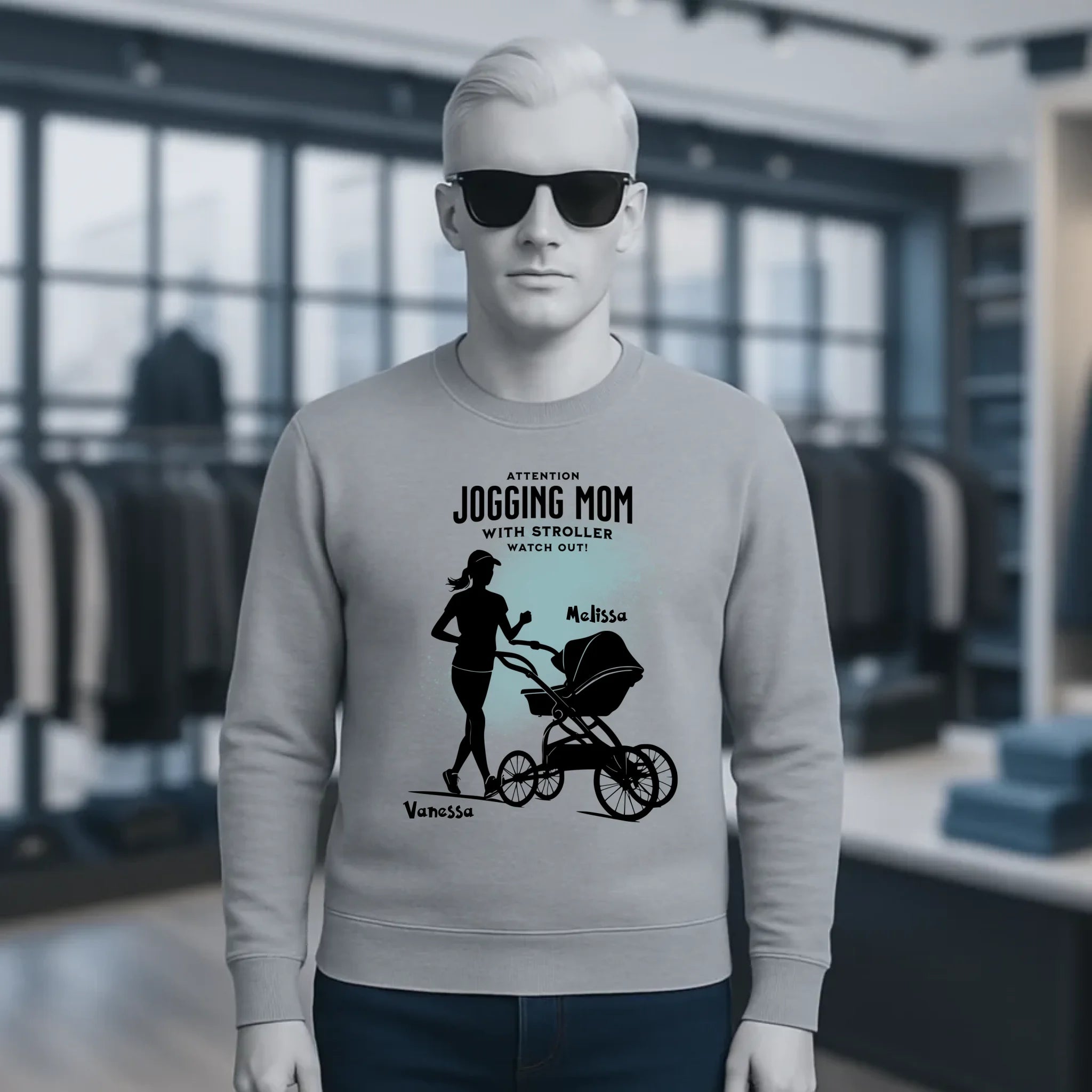 8in1-Kollektion:Jogging Mom + Namen • personalisiert • diverse Artikel