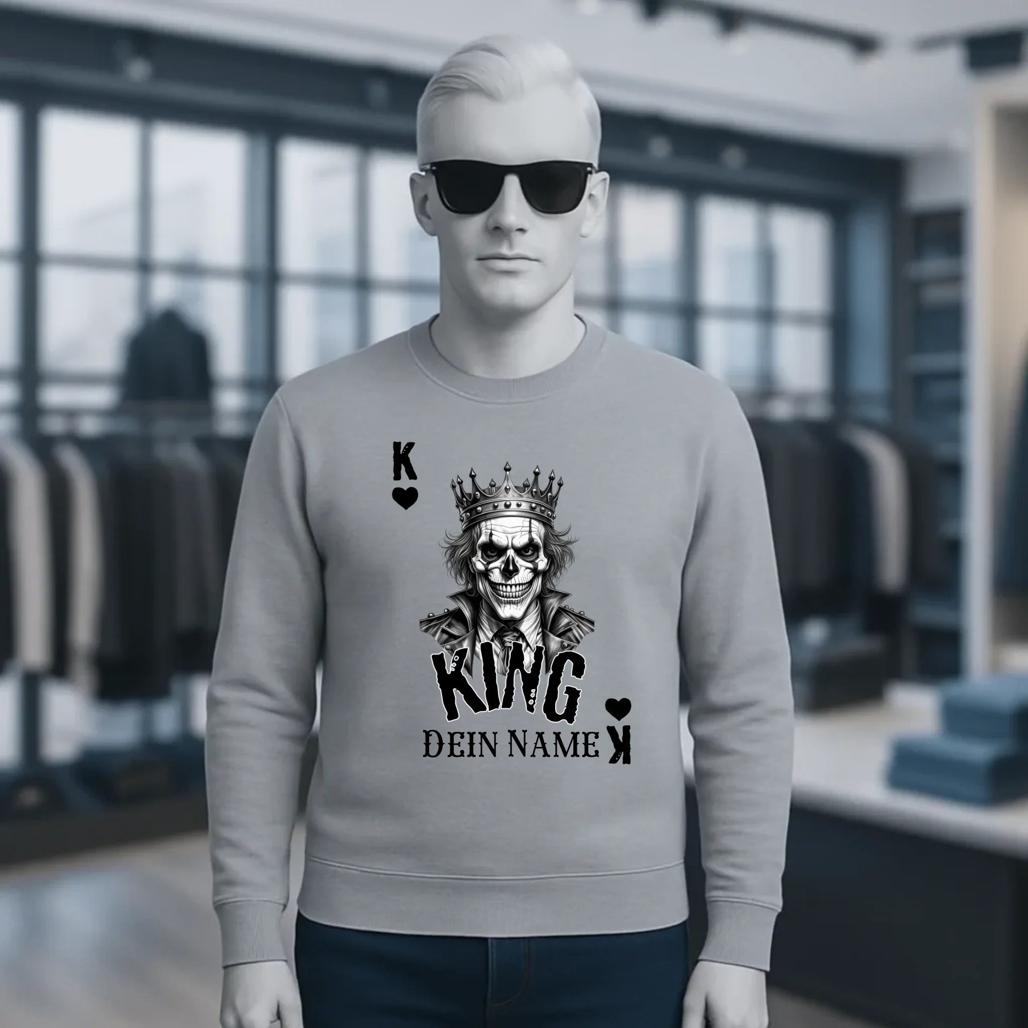 6in1-Kollektion: Poker King + Wunschtext • personalisiert • diverse Artikel