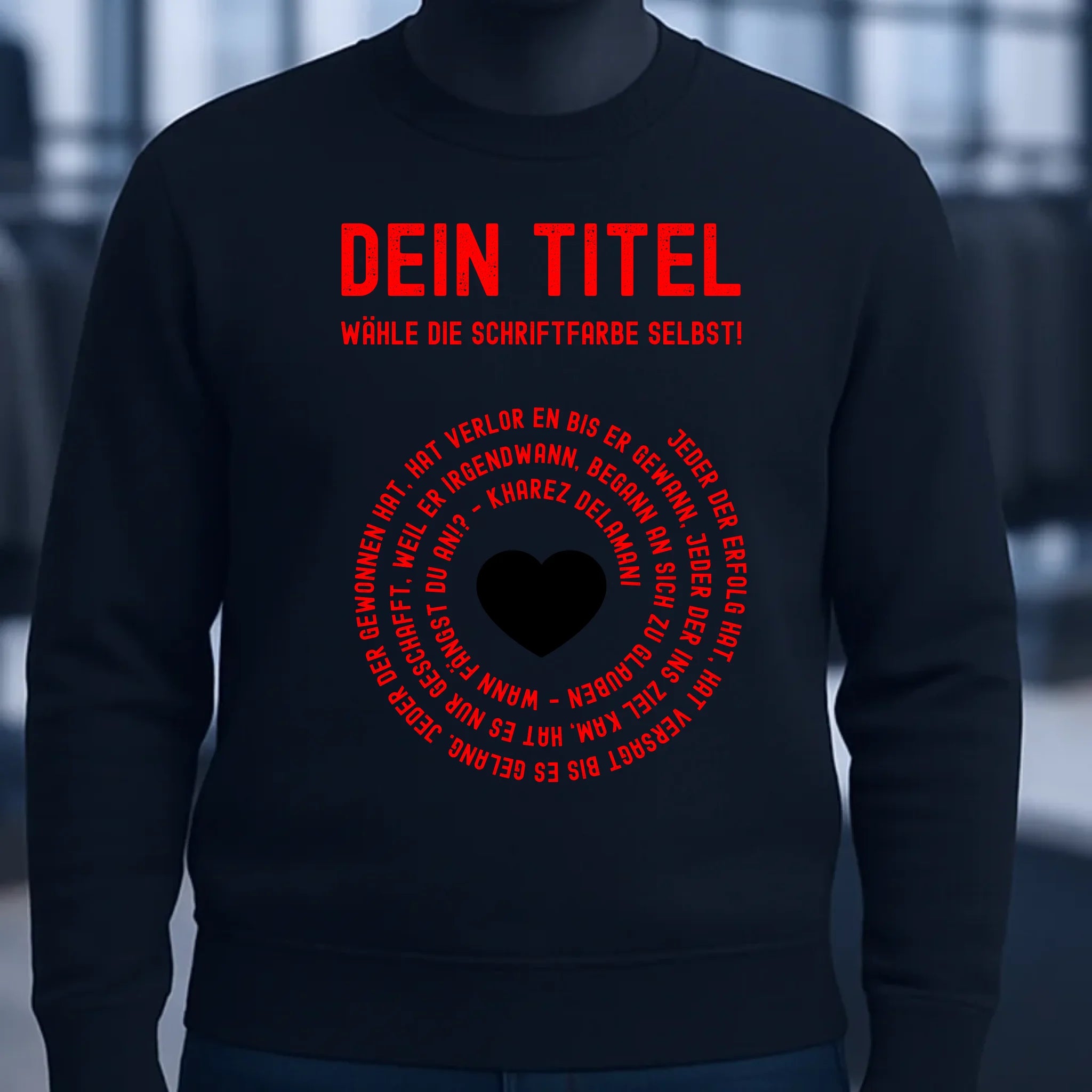 8in1-Kollektion: Dein Text im Kreis • personalisiert • diverse Artikel