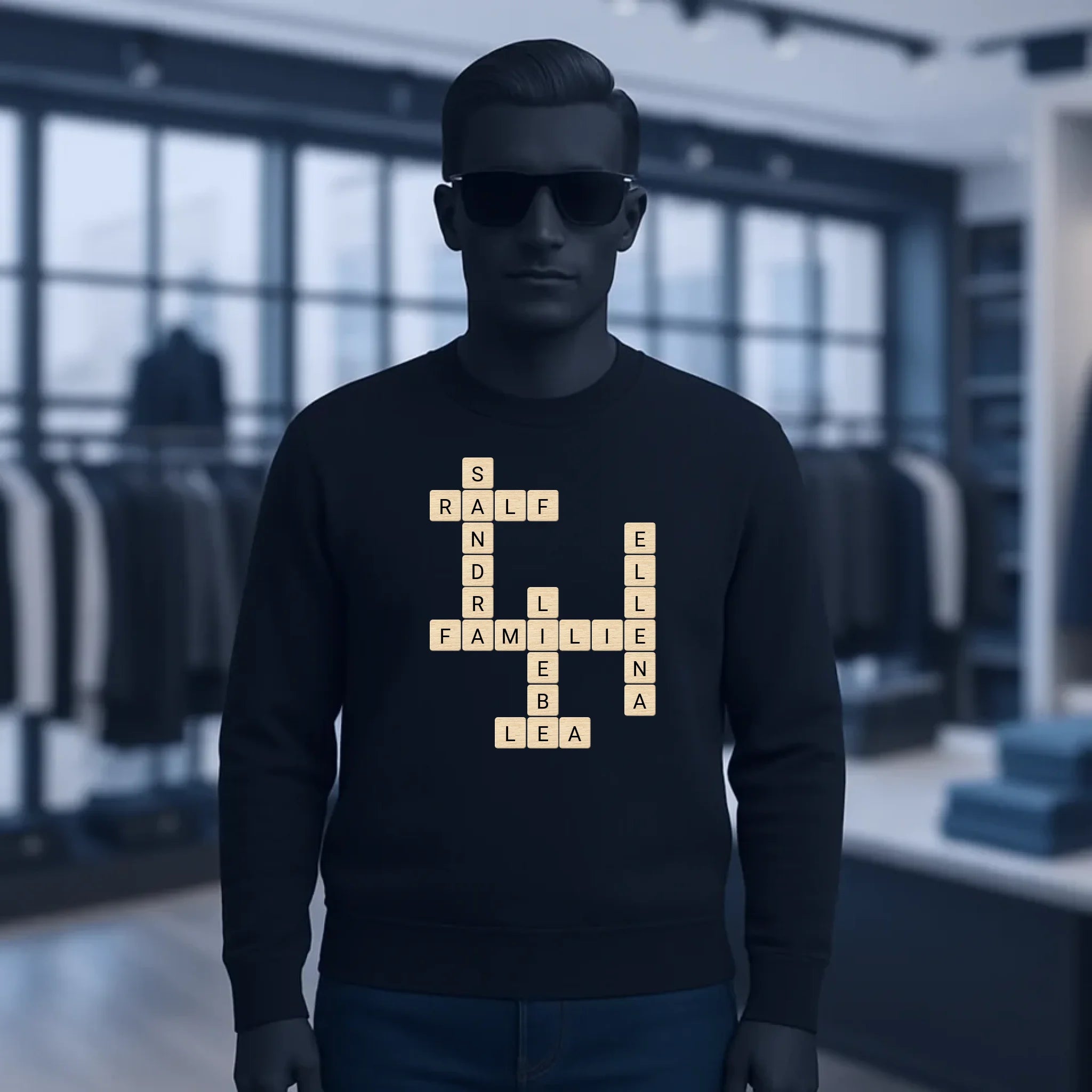 8in1-Kollektion: Scrabble Design automatische Generierung • personalisiert • diverse Artikel