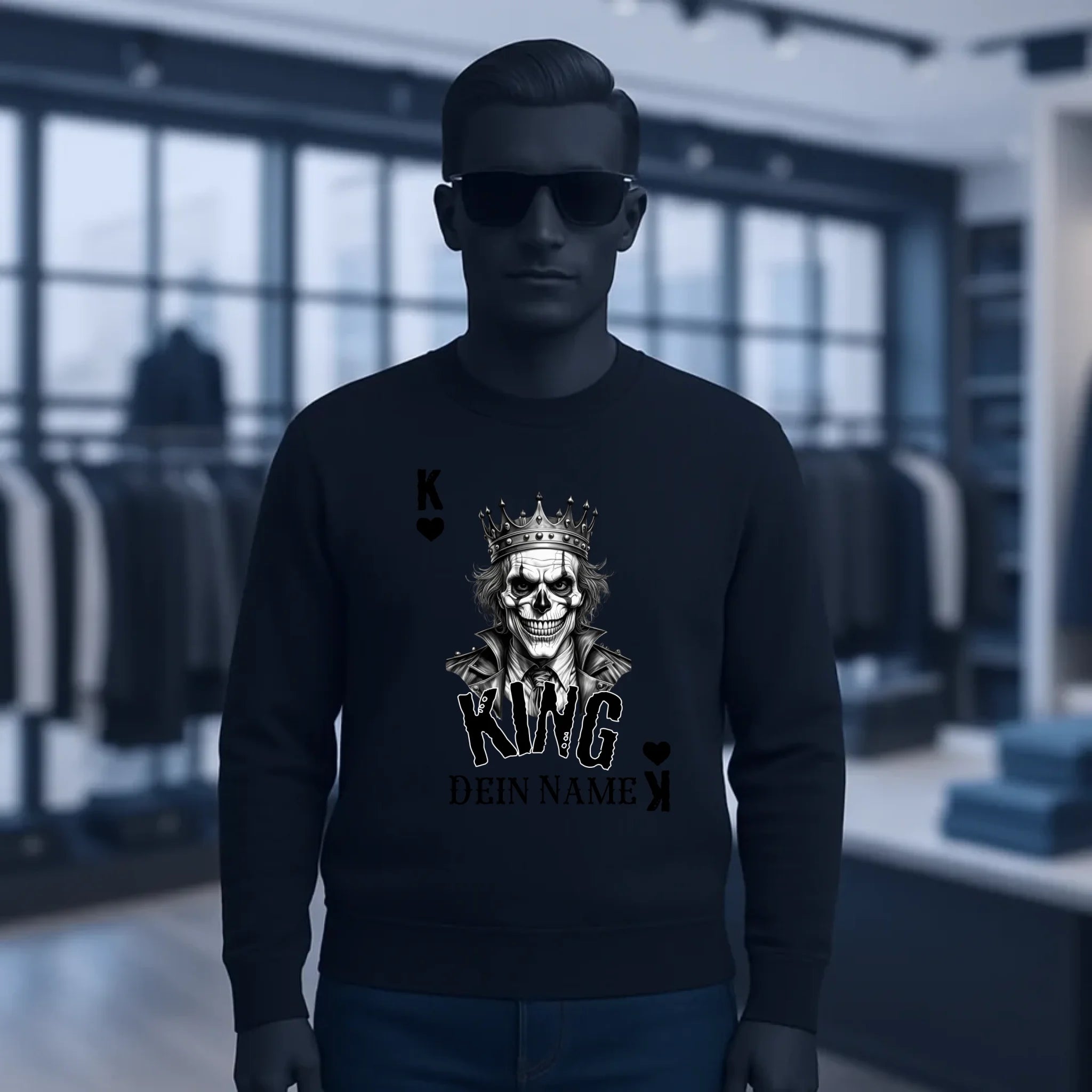 6in1-Kollektion: Poker King + Wunschtext • personalisiert • diverse Artikel