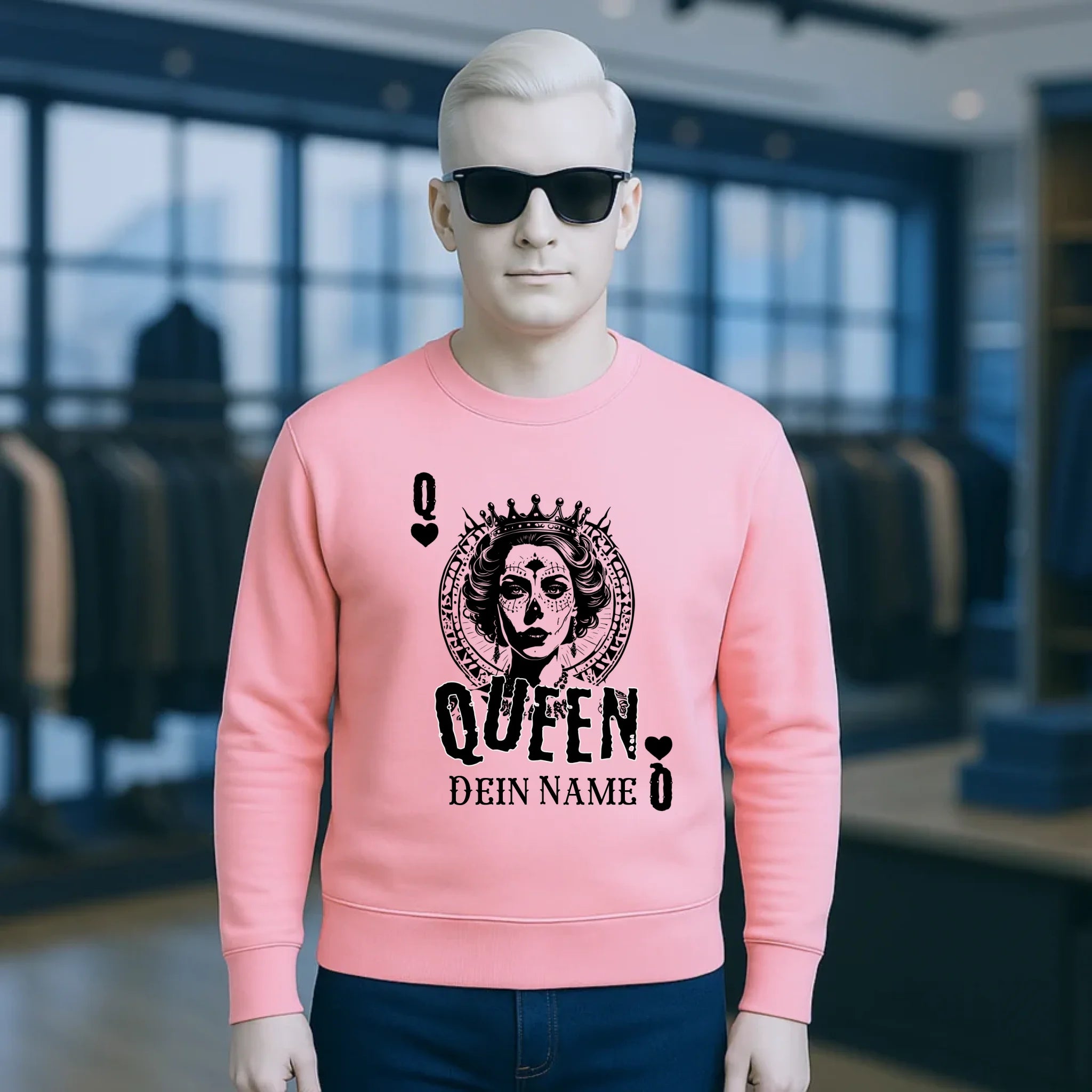 8in1-Kollektion: Poker Queen + Wunschtext • personalisiert • diverse Artikel
