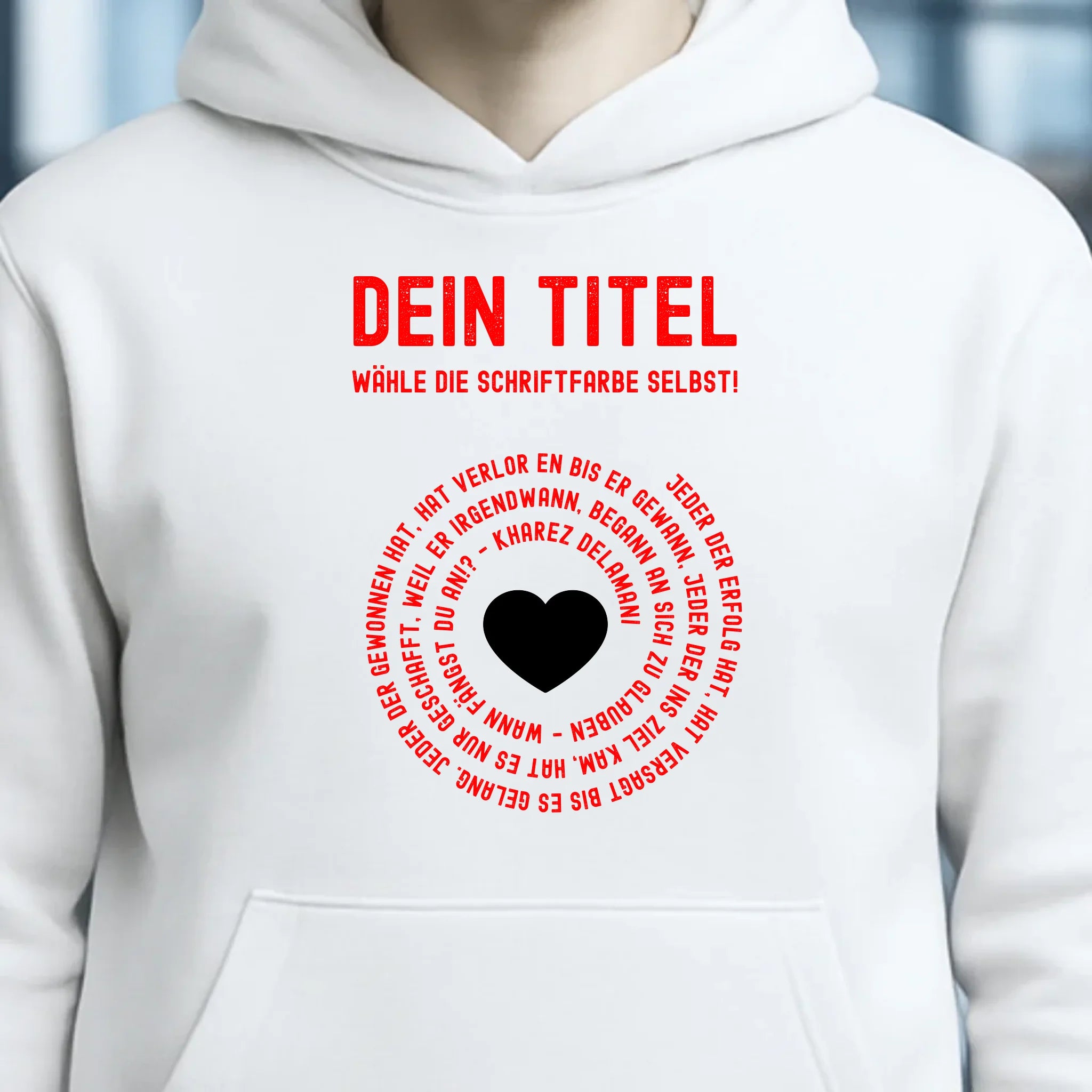 8in1-Kollektion: Dein Text im Kreis • personalisiert • diverse Artikel