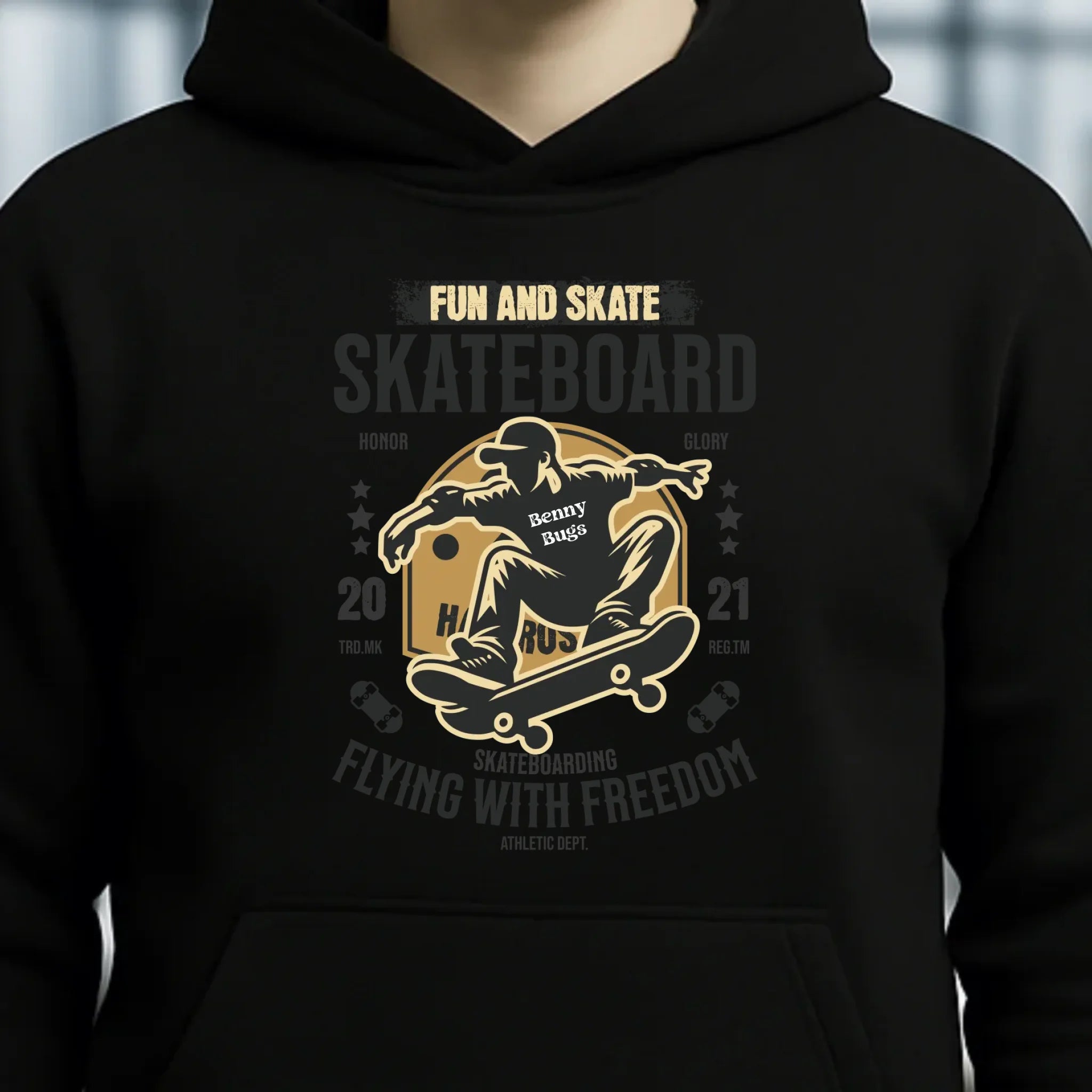 8in1-Kollektion: Skater + Wunschtext • Skateboard • personalisiert • diverse Artikel