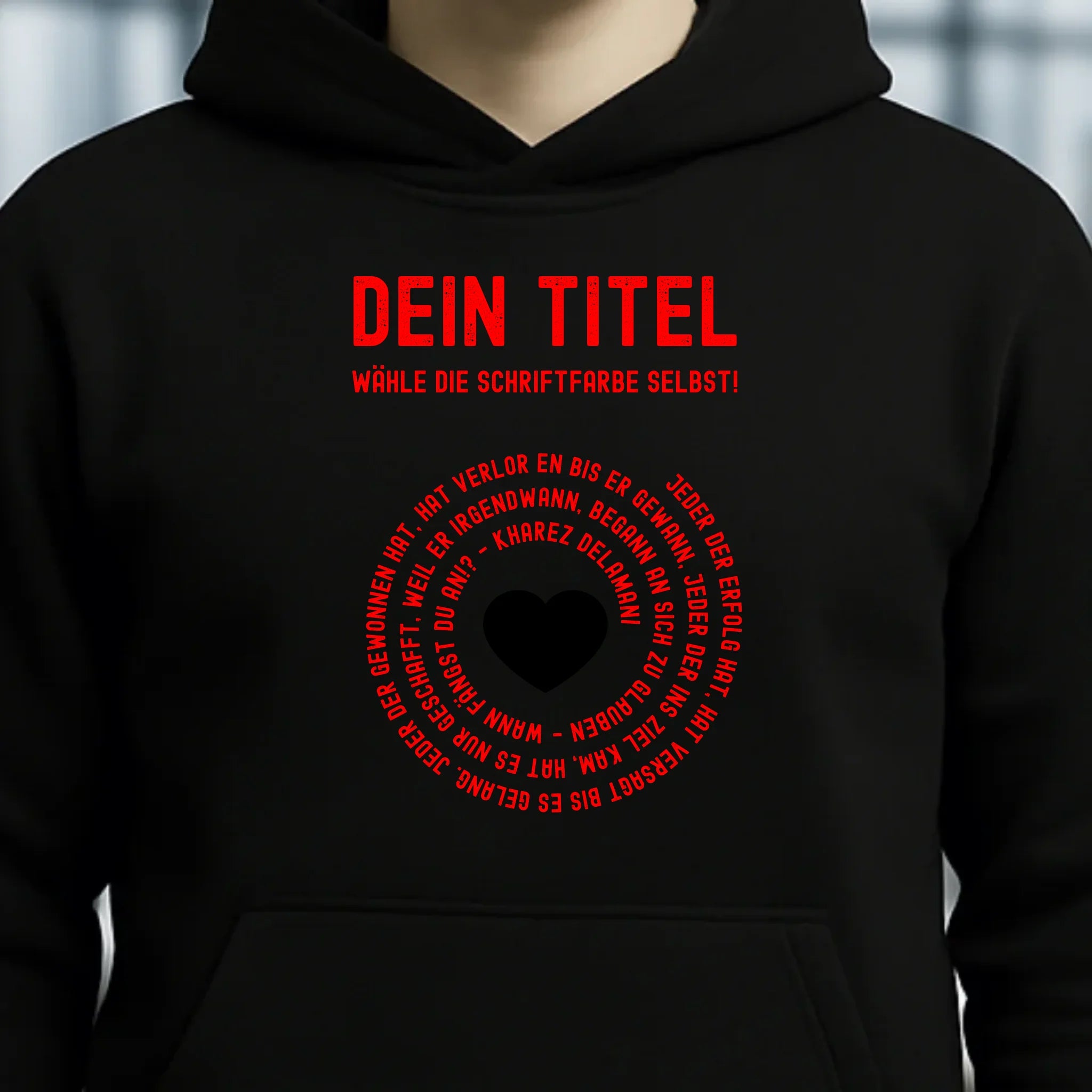 8in1-Kollektion: Dein Text im Kreis • personalisiert • diverse Artikel