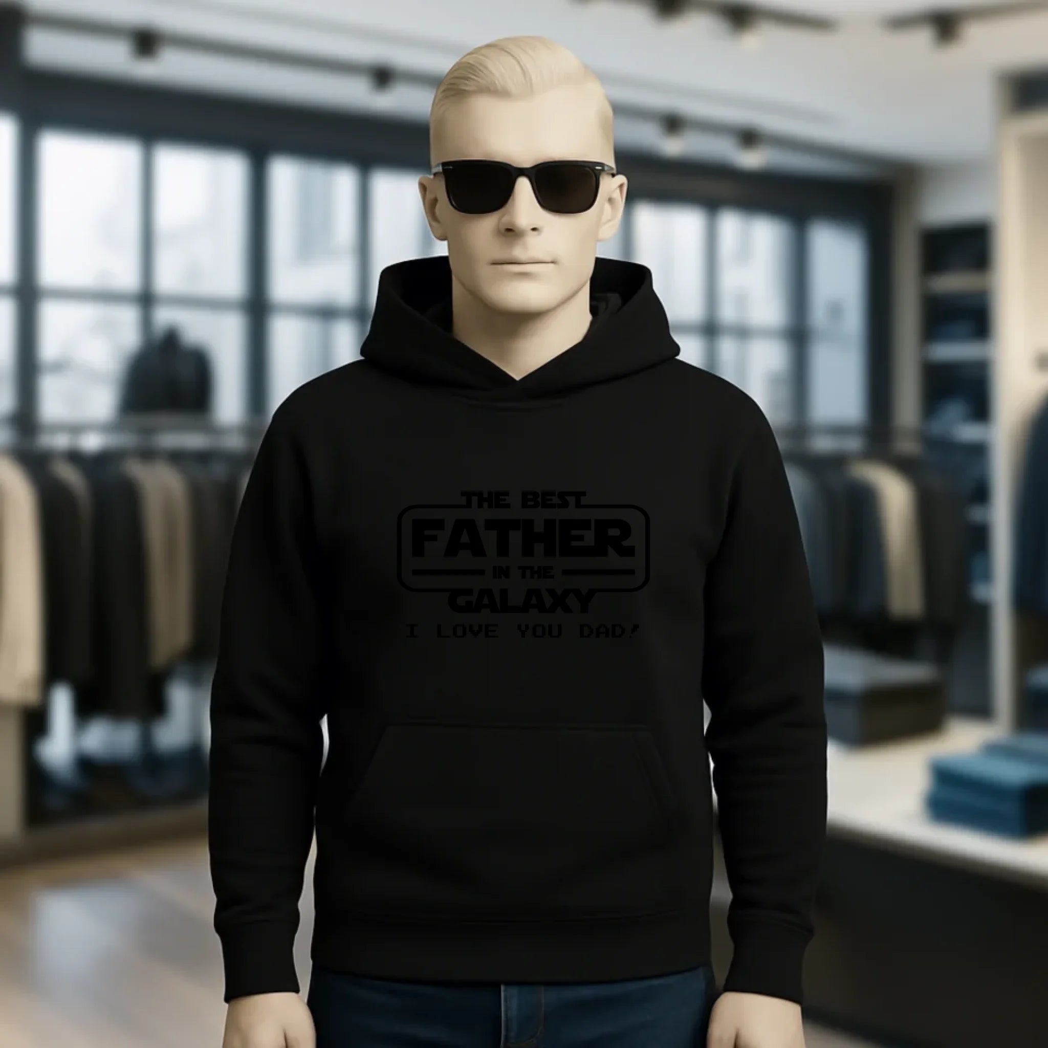 Best Father in the Galaxy • Unisex Premium Hoodie XS-5XL aus Bio-Baumwolle für Damen & Herren • Exklusivdesign • personalisiert