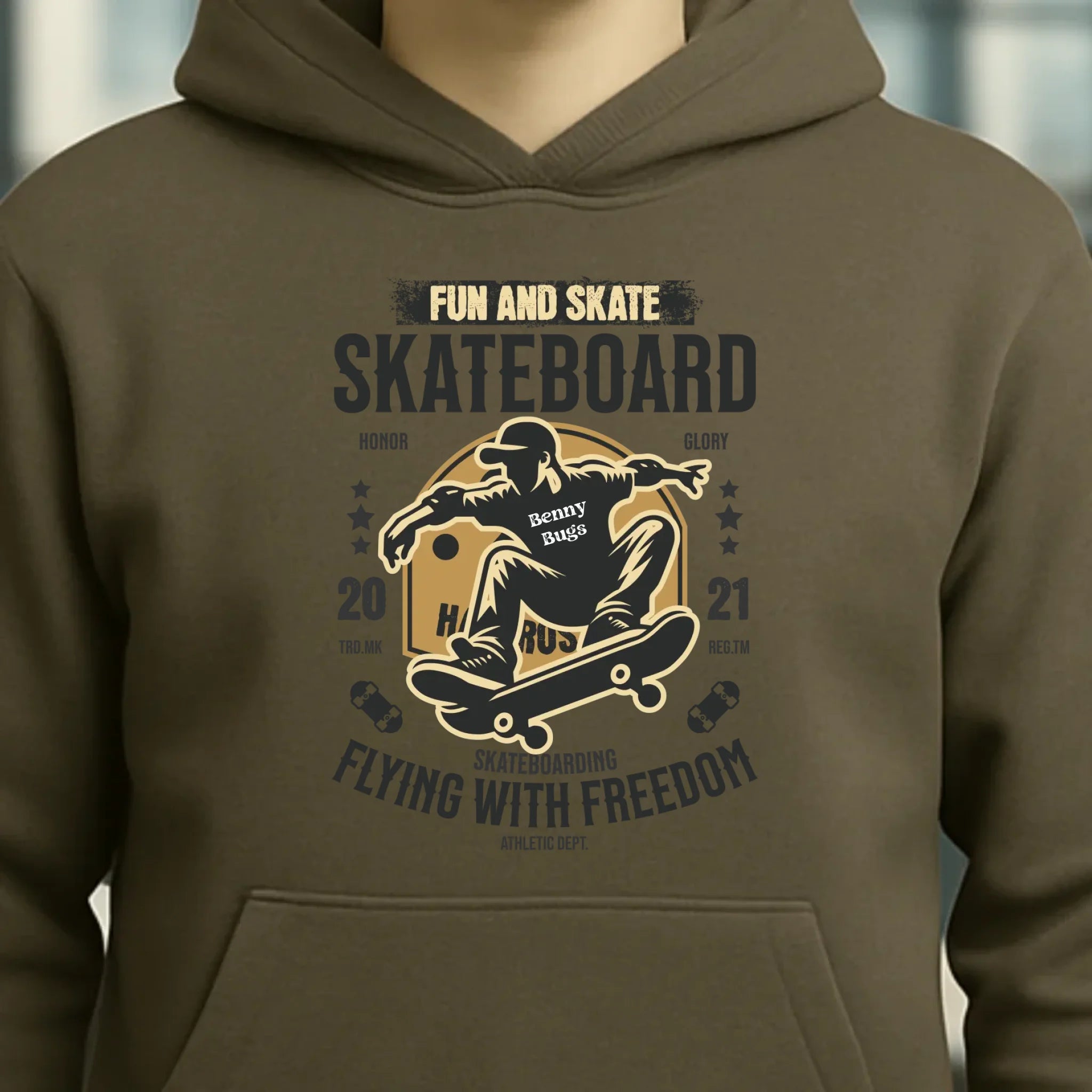 8in1-Kollektion: Skater + Wunschtext • Skateboard • personalisiert • diverse Artikel