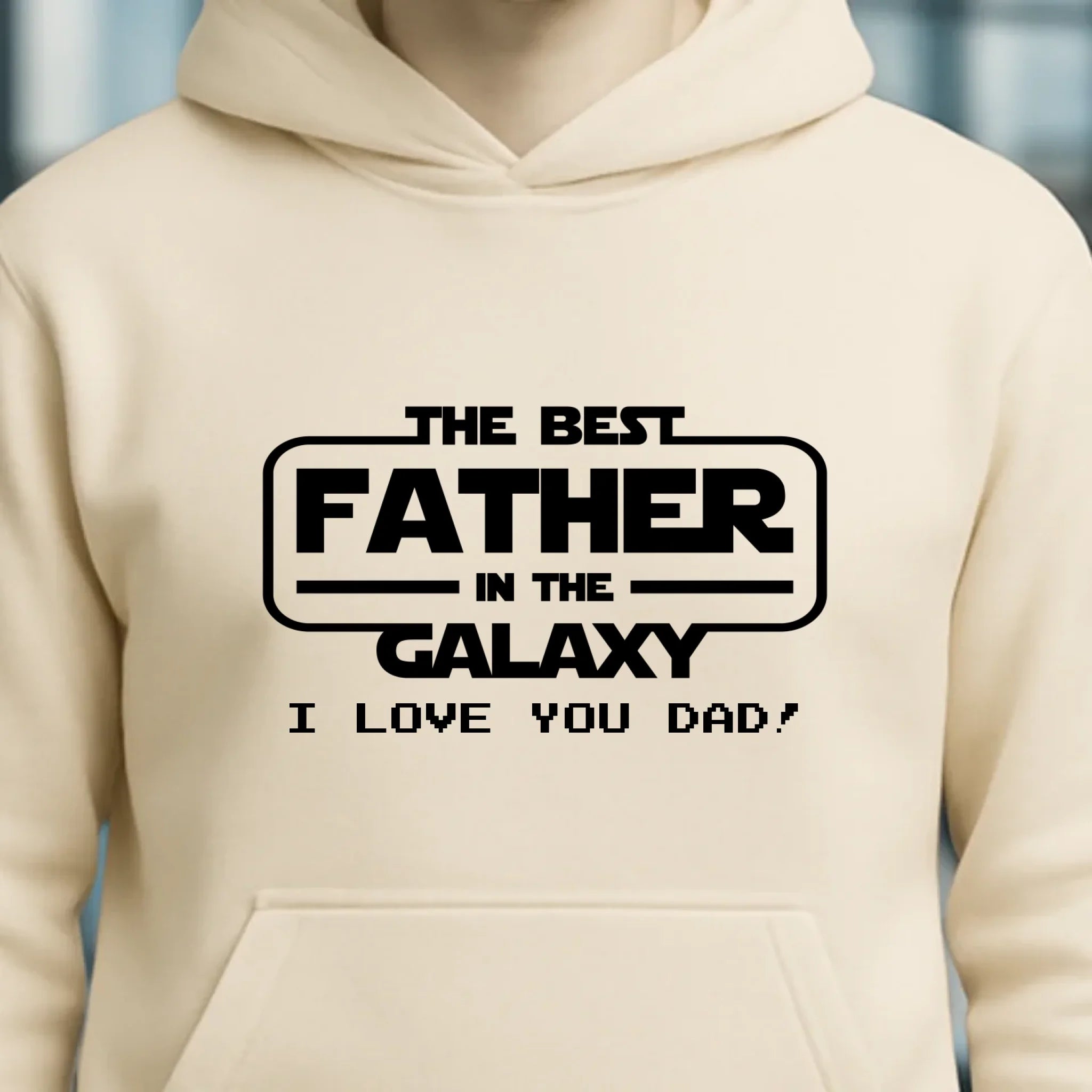 Best Father in the Galaxy • Unisex Premium Hoodie XS-5XL aus Bio-Baumwolle für Damen & Herren • Exklusivdesign • personalisiert