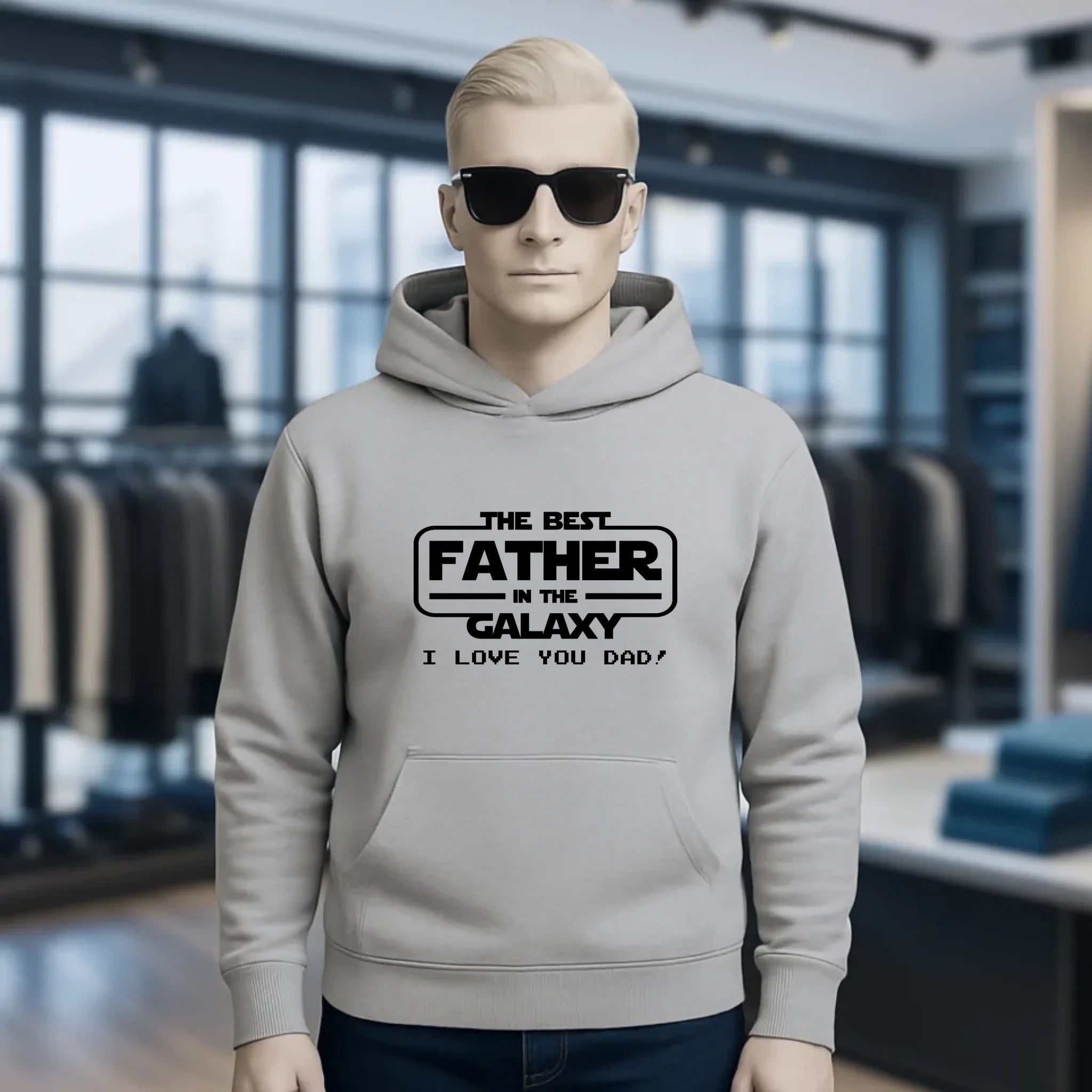 Best Father in the Galaxy • Unisex Premium Hoodie XS-5XL aus Bio-Baumwolle für Damen & Herren • Exklusivdesign • personalisiert