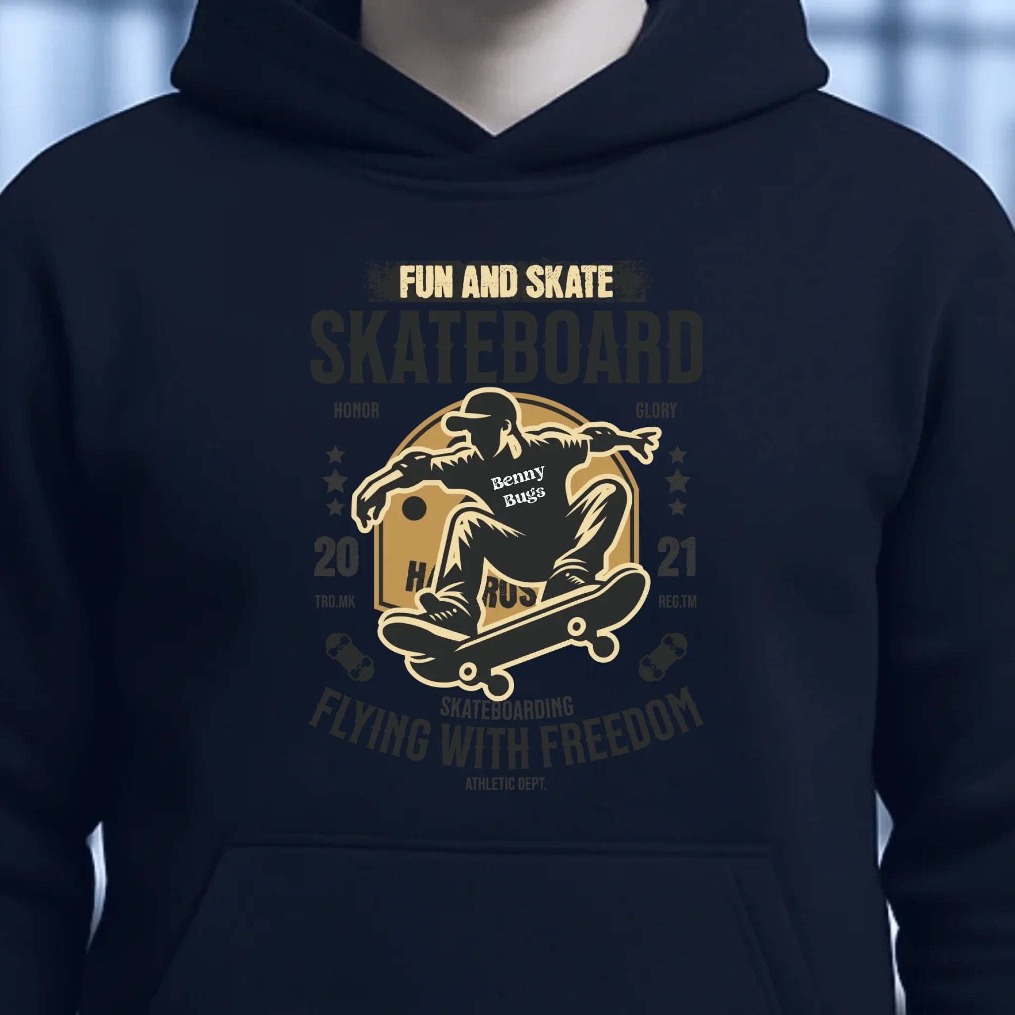 8in1-Kollektion: Skater + Wunschtext • Skateboard • personalisiert • diverse Artikel