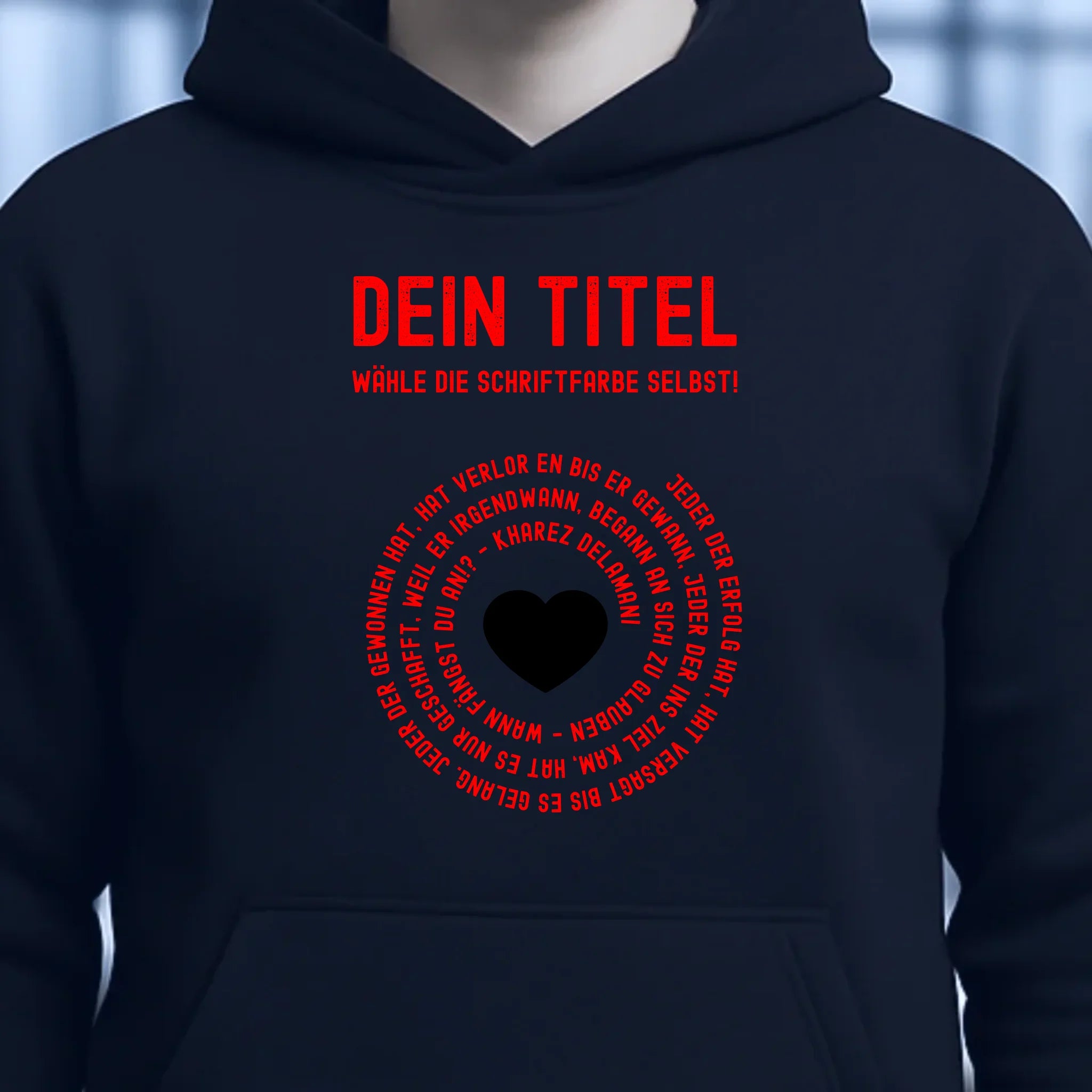 8in1-Kollektion: Dein Text im Kreis • personalisiert • diverse Artikel