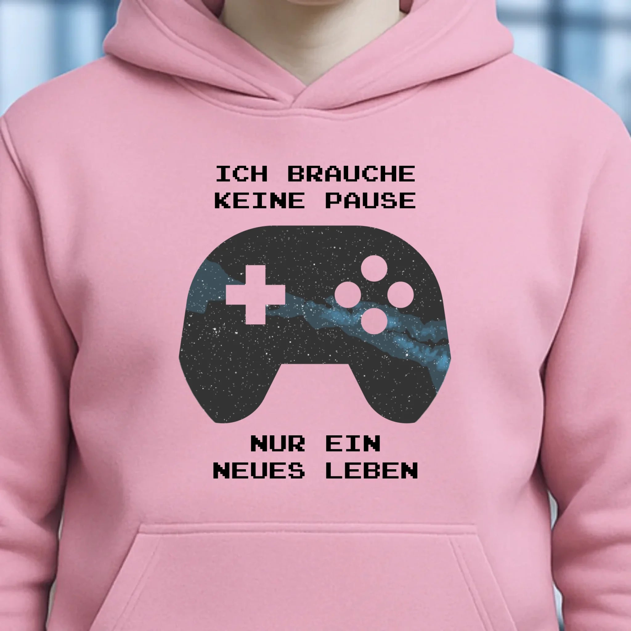 Echte Sternkarte als Controller + Text • Unisex Premium Hoodie XS-5XL aus Bio-Baumwolle für Damen & Herren • Exklusivdesign • personalisiert