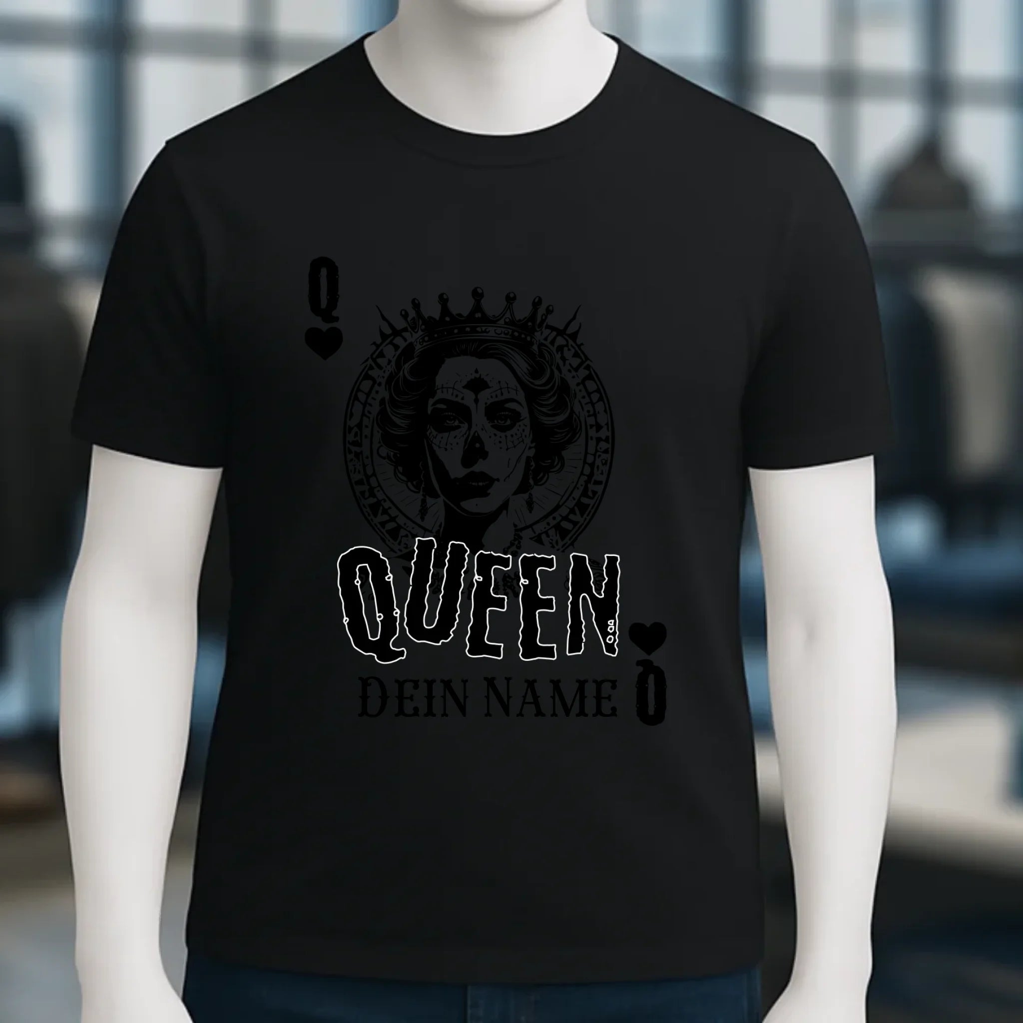 8in1-Kollektion: Poker Queen + Wunschtext • personalisiert • diverse Artikel