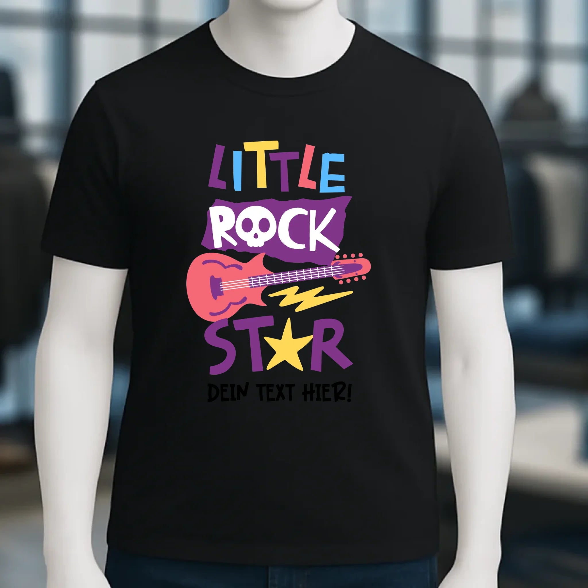 Little Rock Star 2 Motive wählbar • Unisex Premium T-Shirt XS-5XL aus Bio-Baumwolle für Herren & Damen • personalisiert • Motivprodukt