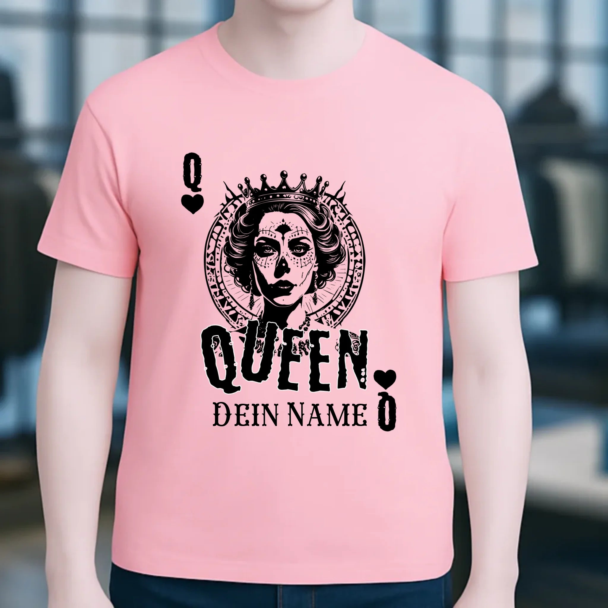 8in1-Kollektion: Poker Queen + Wunschtext • personalisiert • diverse Artikel