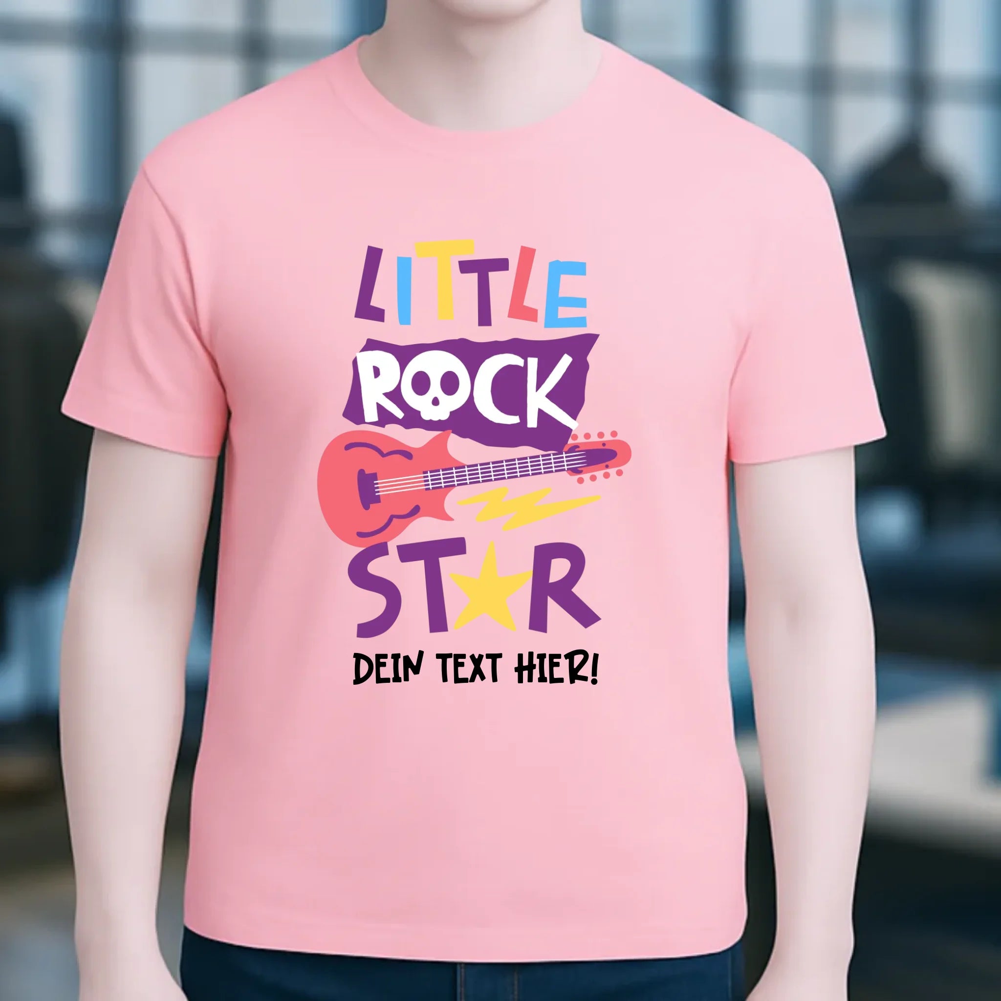 Little Rock Star 2 Motive wählbar • Unisex Premium T-Shirt XS-5XL aus Bio-Baumwolle für Herren & Damen • personalisiert • Motivprodukt