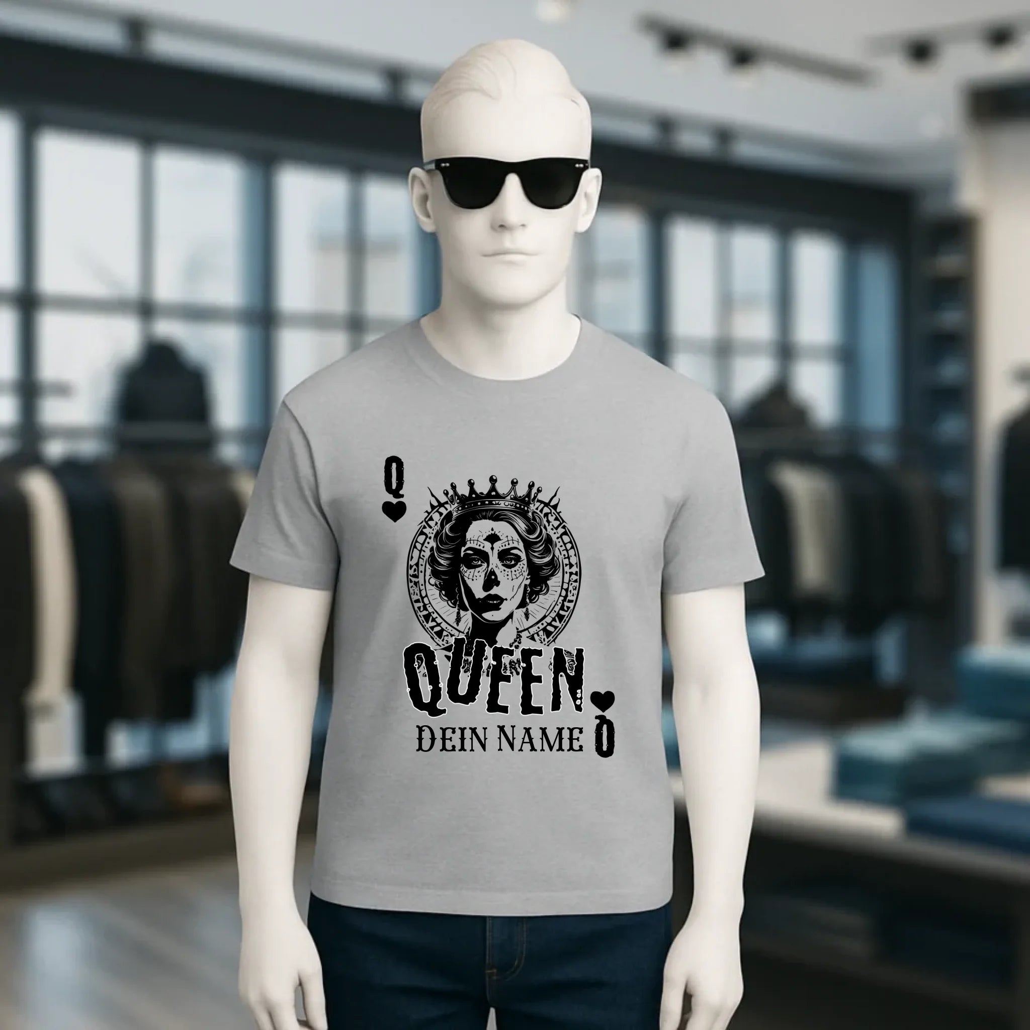 8in1-Kollektion: Poker Queen + Wunschtext • personalisiert • diverse Artikel