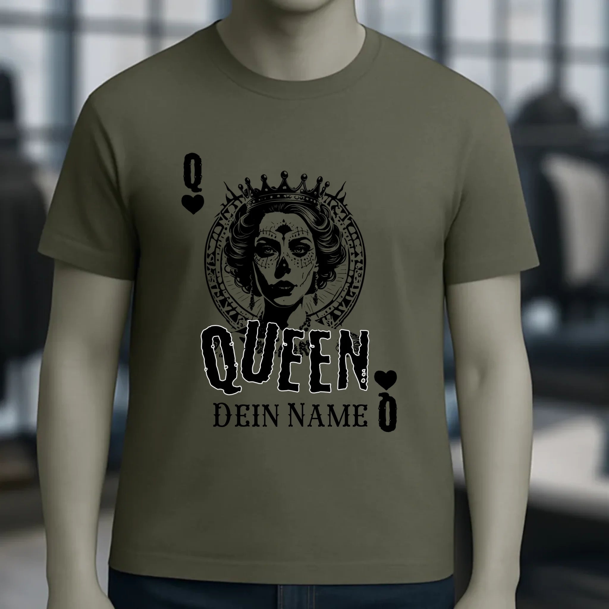 8in1-Kollektion: Poker Queen + Wunschtext • personalisiert • diverse Artikel