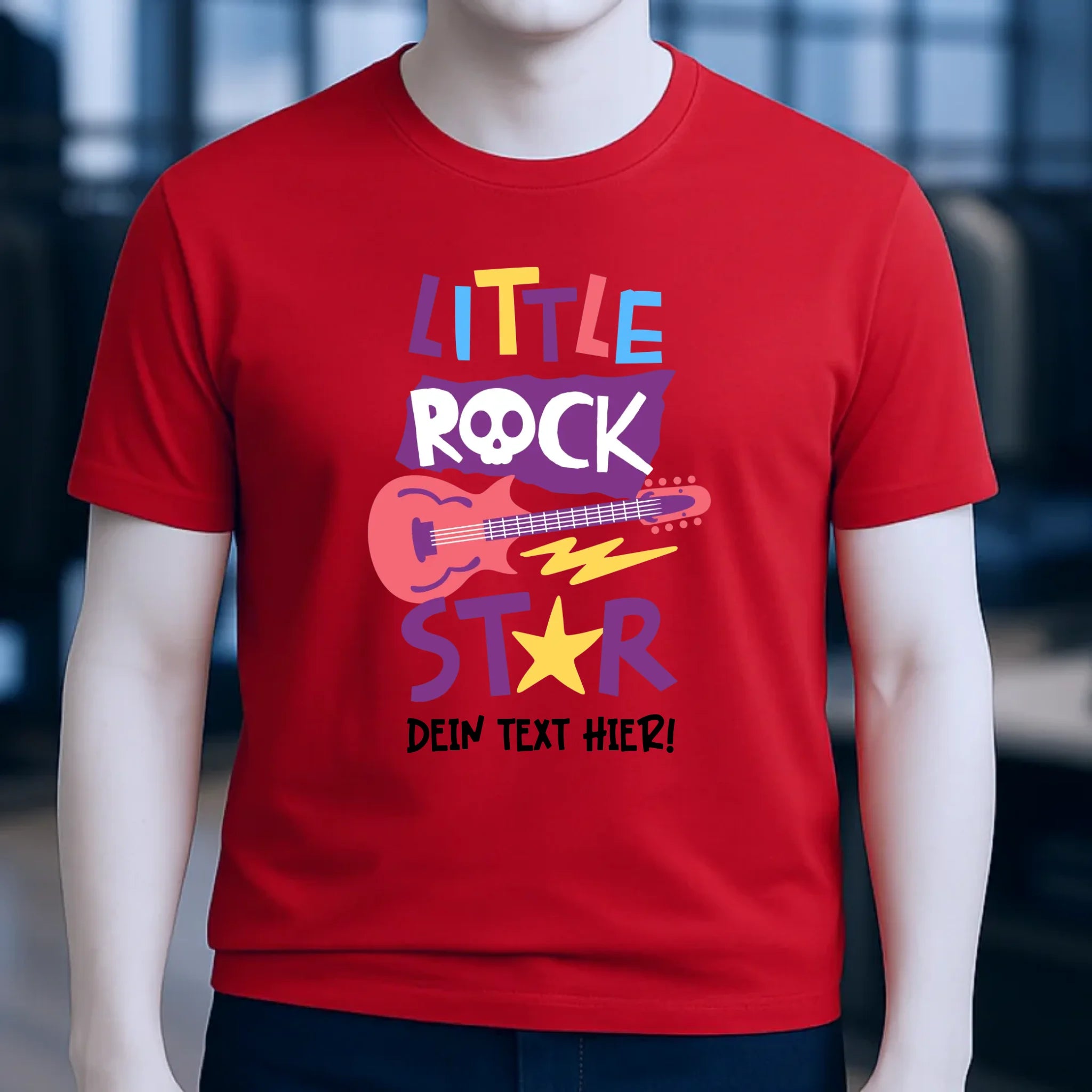 Little Rock Star 2 Motive wählbar • Unisex Premium T-Shirt XS-5XL aus Bio-Baumwolle für Herren & Damen • personalisiert • Motivprodukt