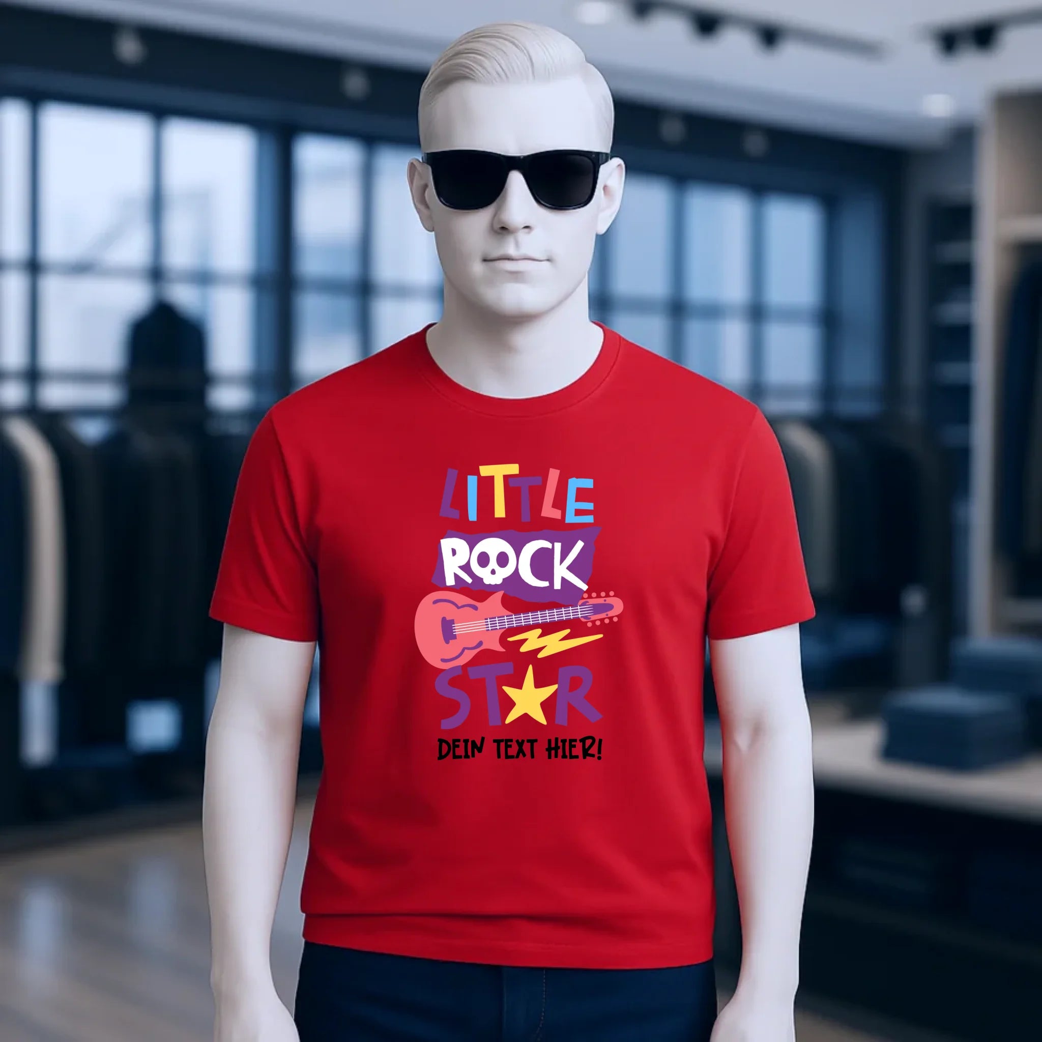 Little Rock Star 2 Motive wählbar • Unisex Premium T-Shirt XS-5XL aus Bio-Baumwolle für Herren & Damen • personalisiert • Motivprodukt