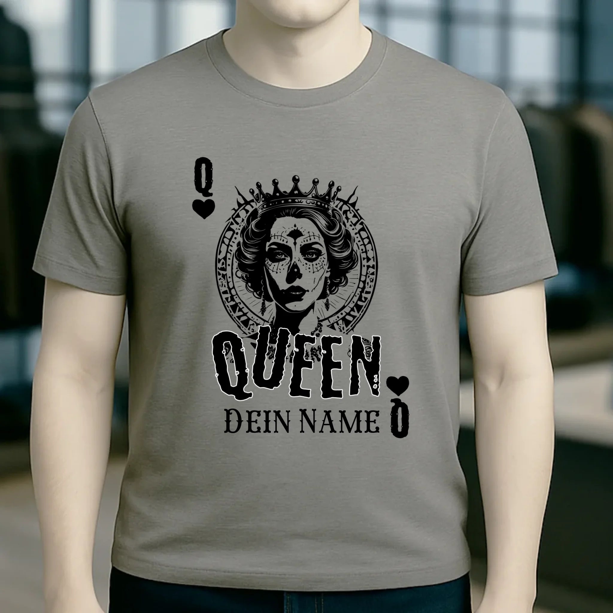 8in1-Kollektion: Poker Queen + Wunschtext • personalisiert • diverse Artikel