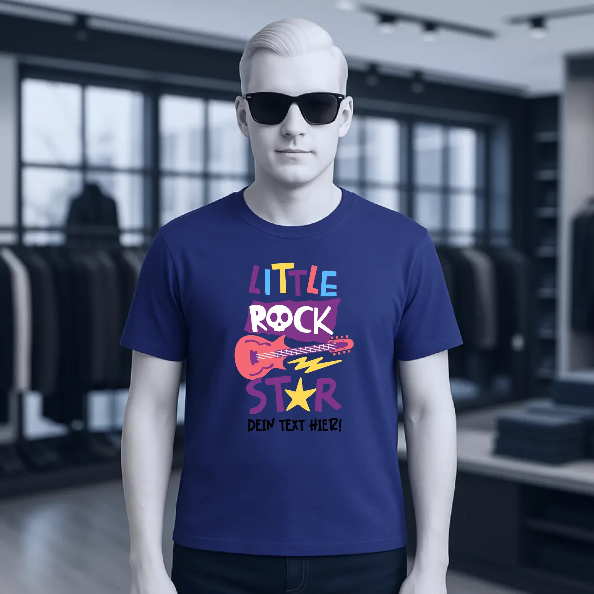 Little Rock Star 2 Motive wählbar • Unisex Premium T-Shirt XS-5XL aus Bio-Baumwolle für Herren & Damen • personalisiert • Motivprodukt