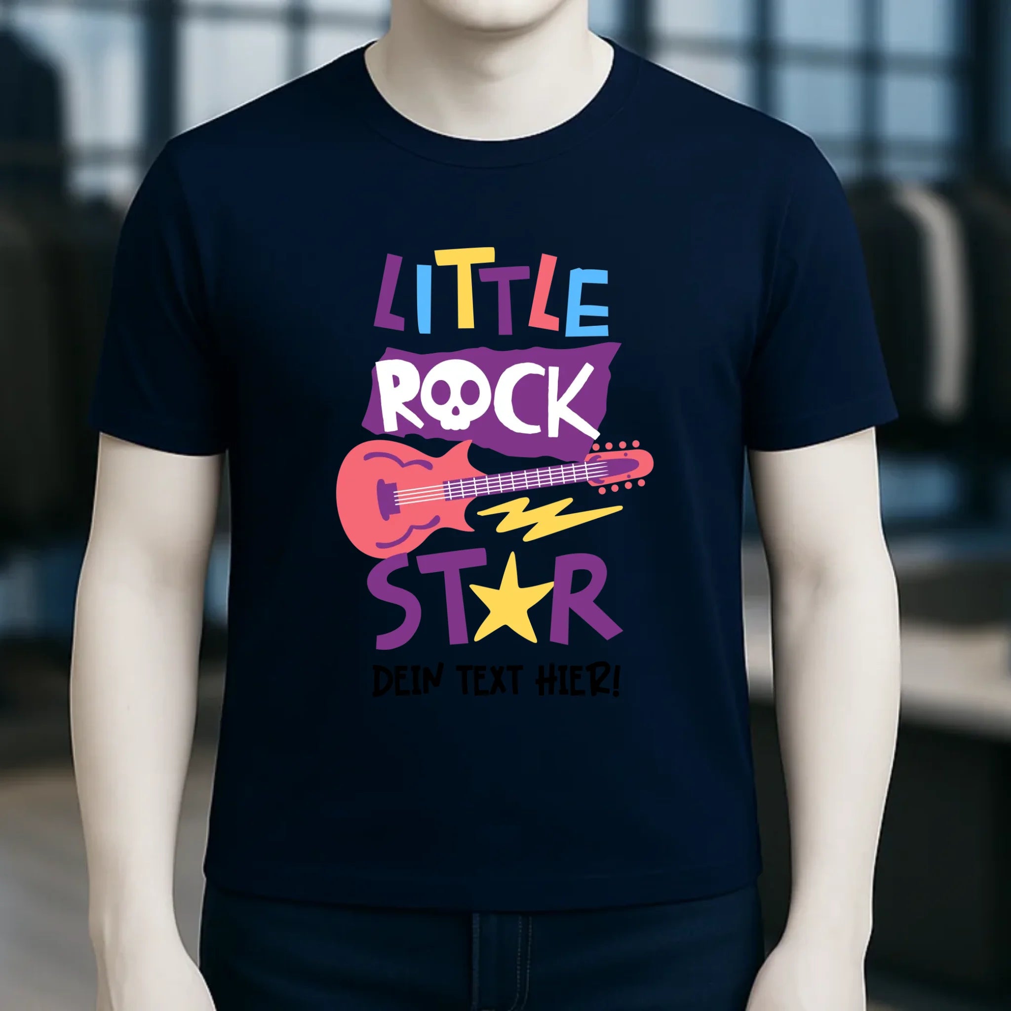 Little Rock Star 2 Motive wählbar • Unisex Premium T-Shirt XS-5XL aus Bio-Baumwolle für Herren & Damen • personalisiert • Motivprodukt