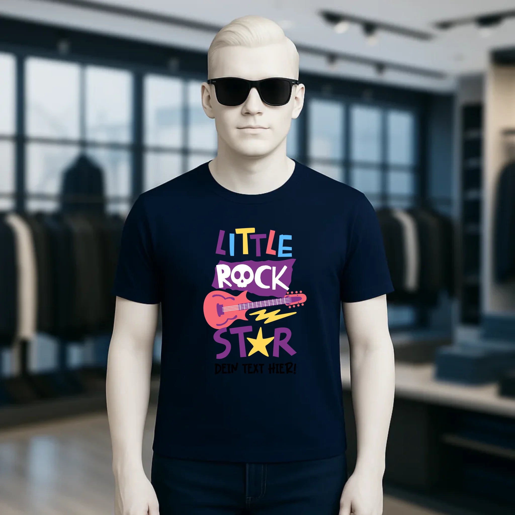 Little Rock Star 2 Motive wählbar • Unisex Premium T-Shirt XS-5XL aus Bio-Baumwolle für Herren & Damen • personalisiert • Motivprodukt