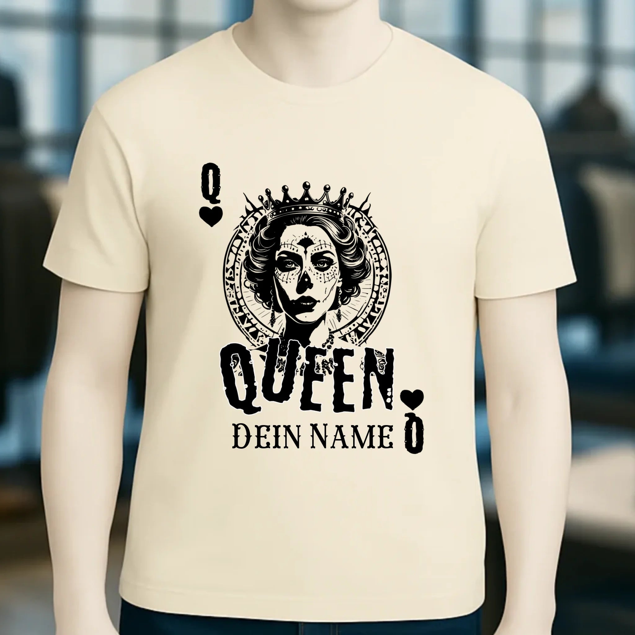 8in1-Kollektion: Poker Queen + Wunschtext • personalisiert • diverse Artikel