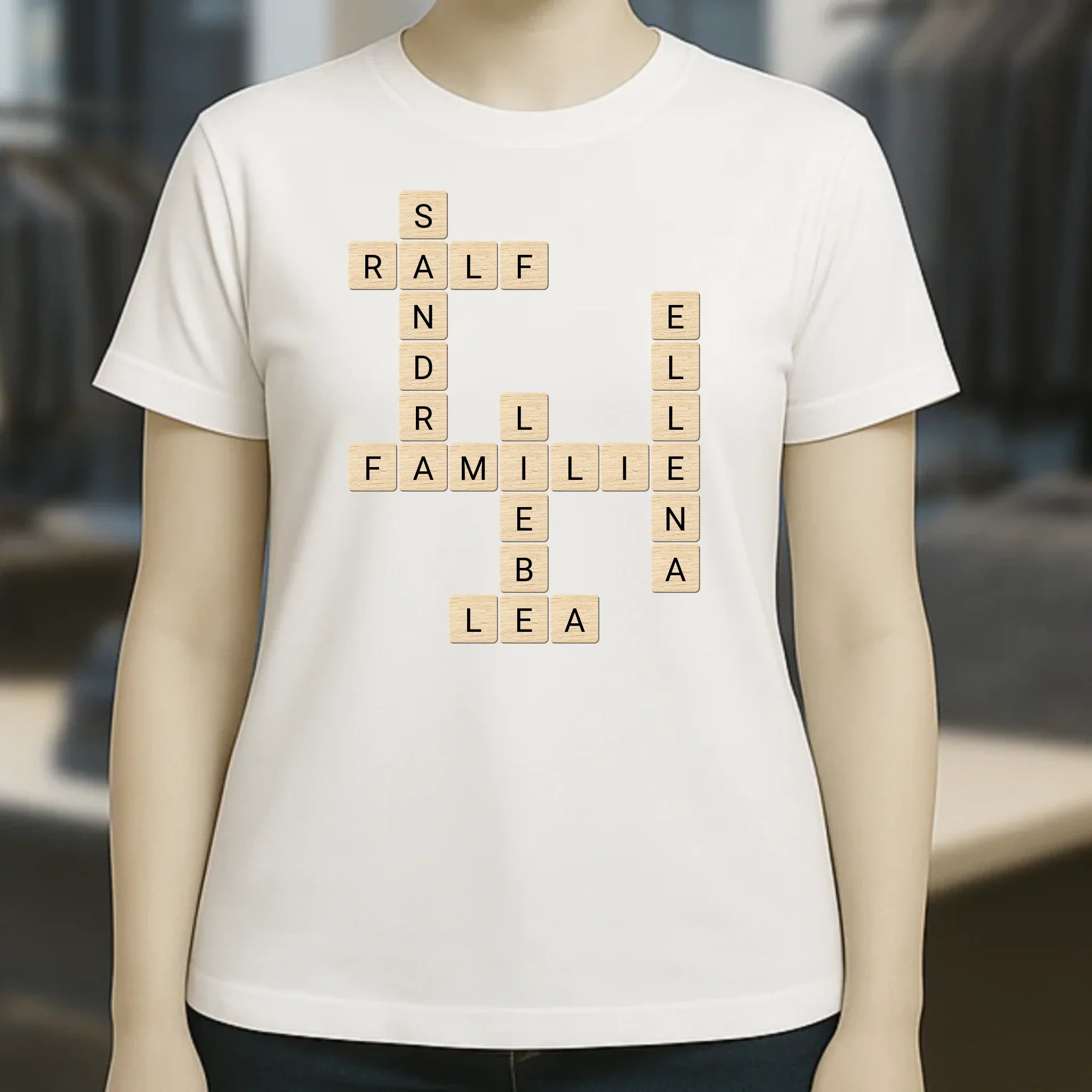8in1-Kollektion: Scrabble Design automatische Generierung • personalisiert • diverse Artikel