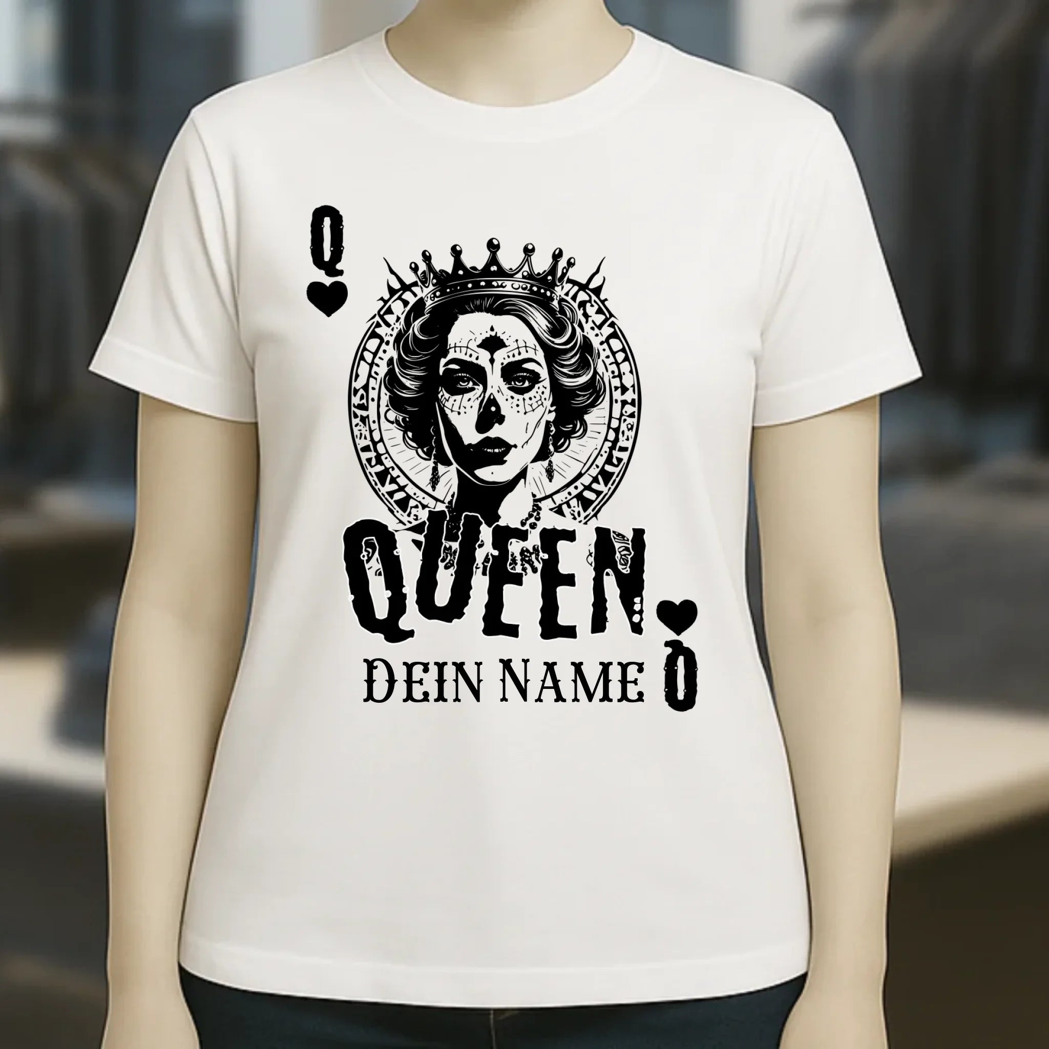 8in1-Kollektion: Poker Queen + Wunschtext • personalisiert • diverse Artikel