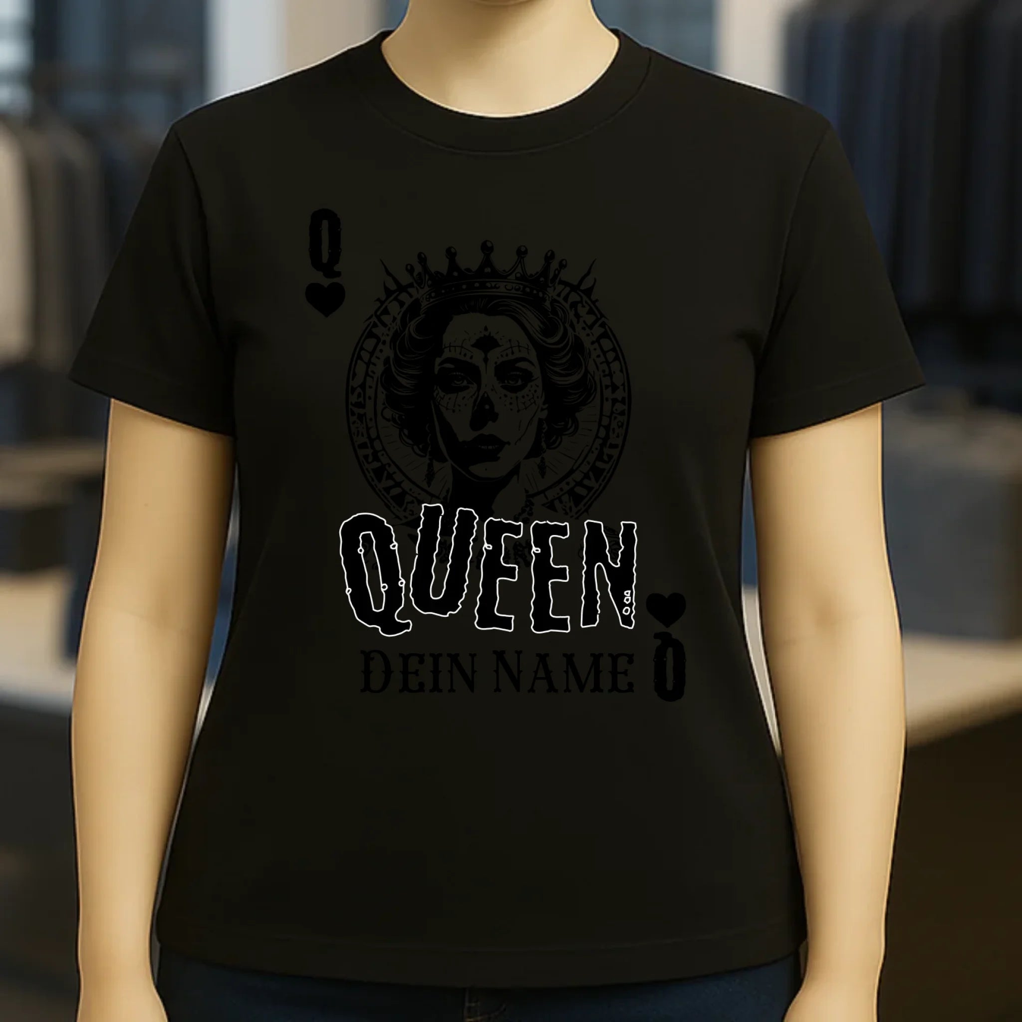 8in1-Kollektion: Poker Queen + Wunschtext • personalisiert • diverse Artikel