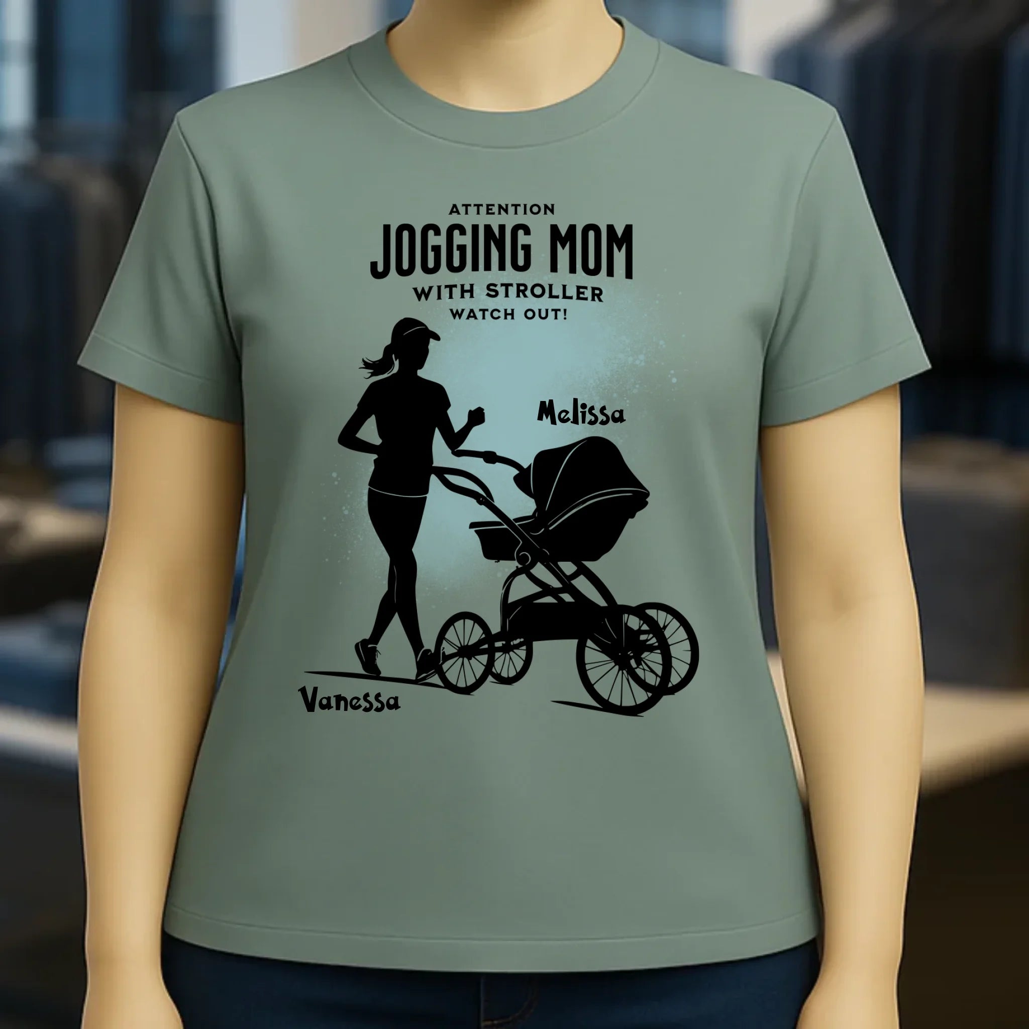 8in1-Kollektion:Jogging Mom + Namen • personalisiert • diverse Artikel