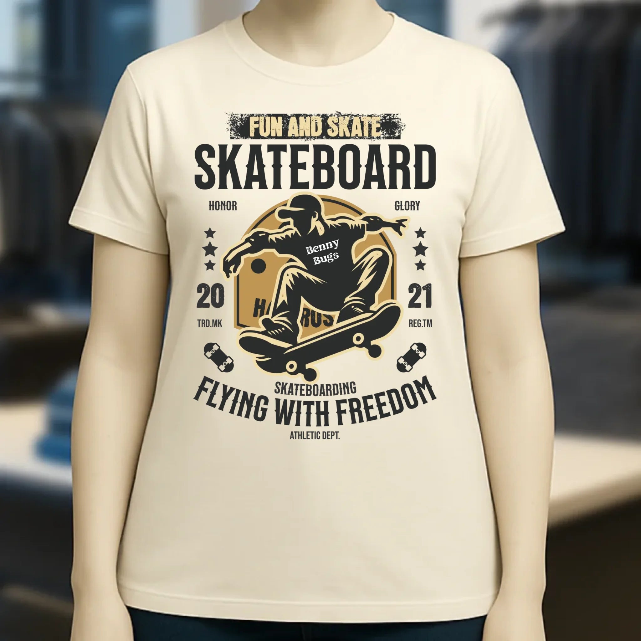 8in1-Kollektion: Skater + Wunschtext • Skateboard • personalisiert • diverse Artikel
