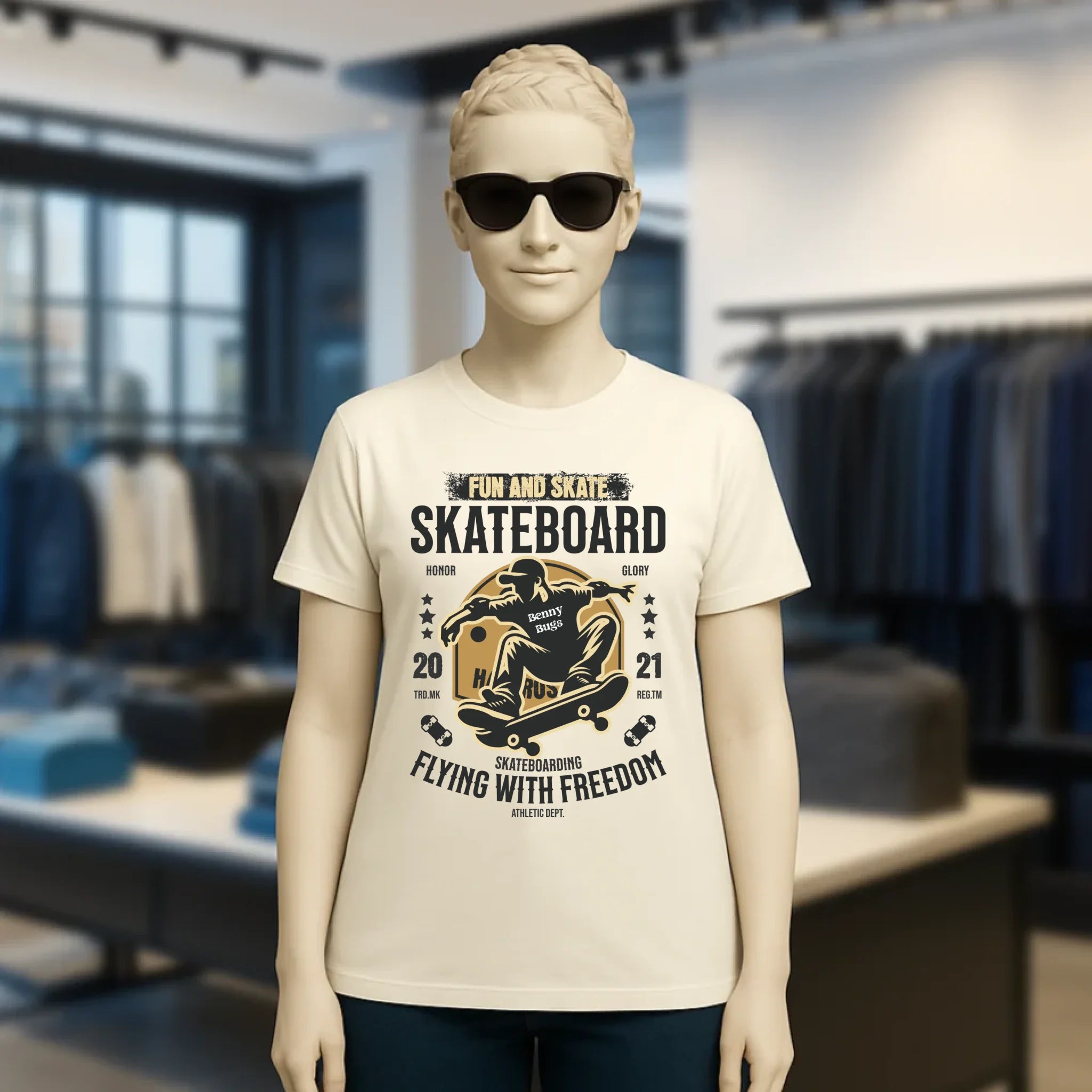 8in1-Kollektion: Skater + Wunschtext • Skateboard • personalisiert • diverse Artikel