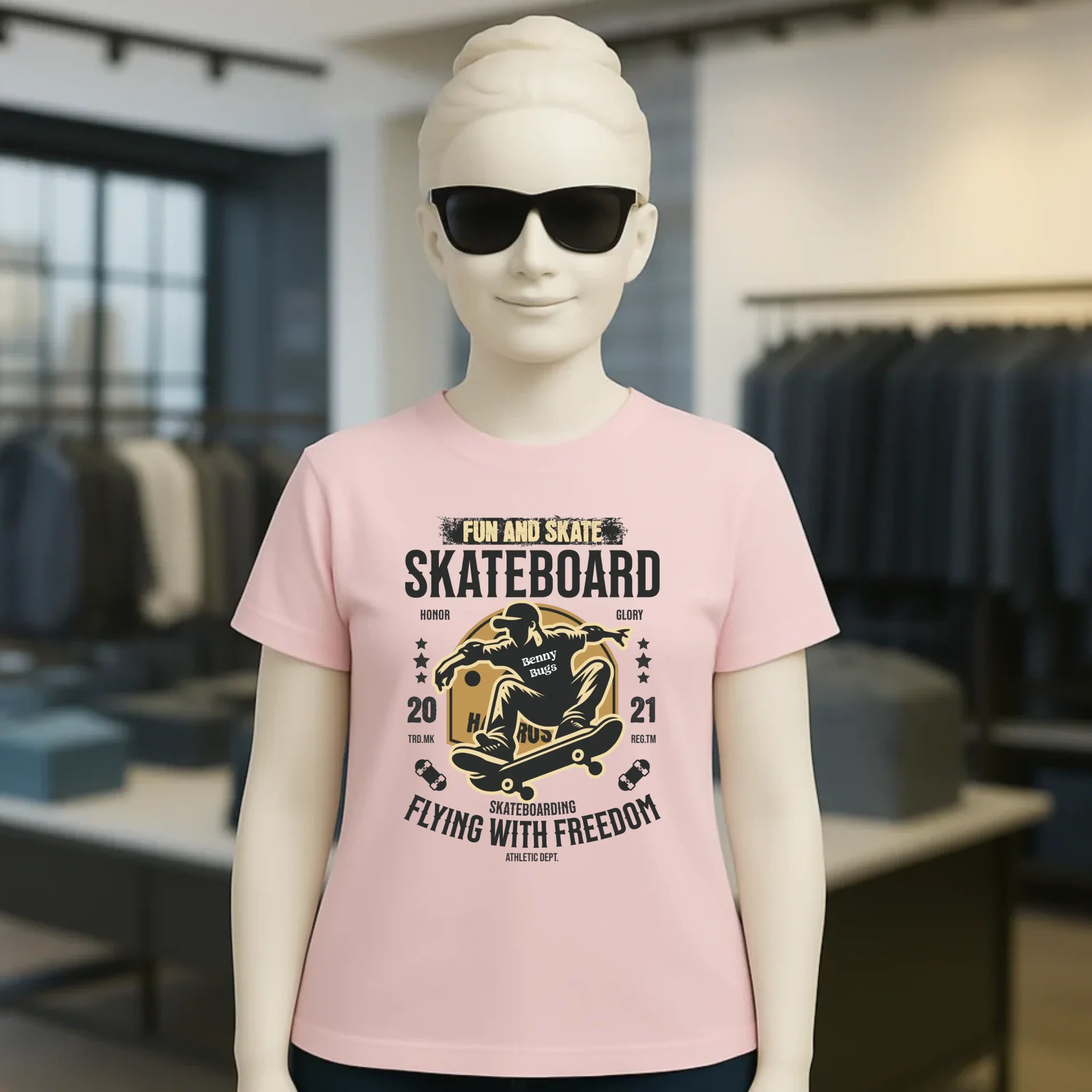 8in1-Kollektion: Skater + Wunschtext • Skateboard • personalisiert • diverse Artikel