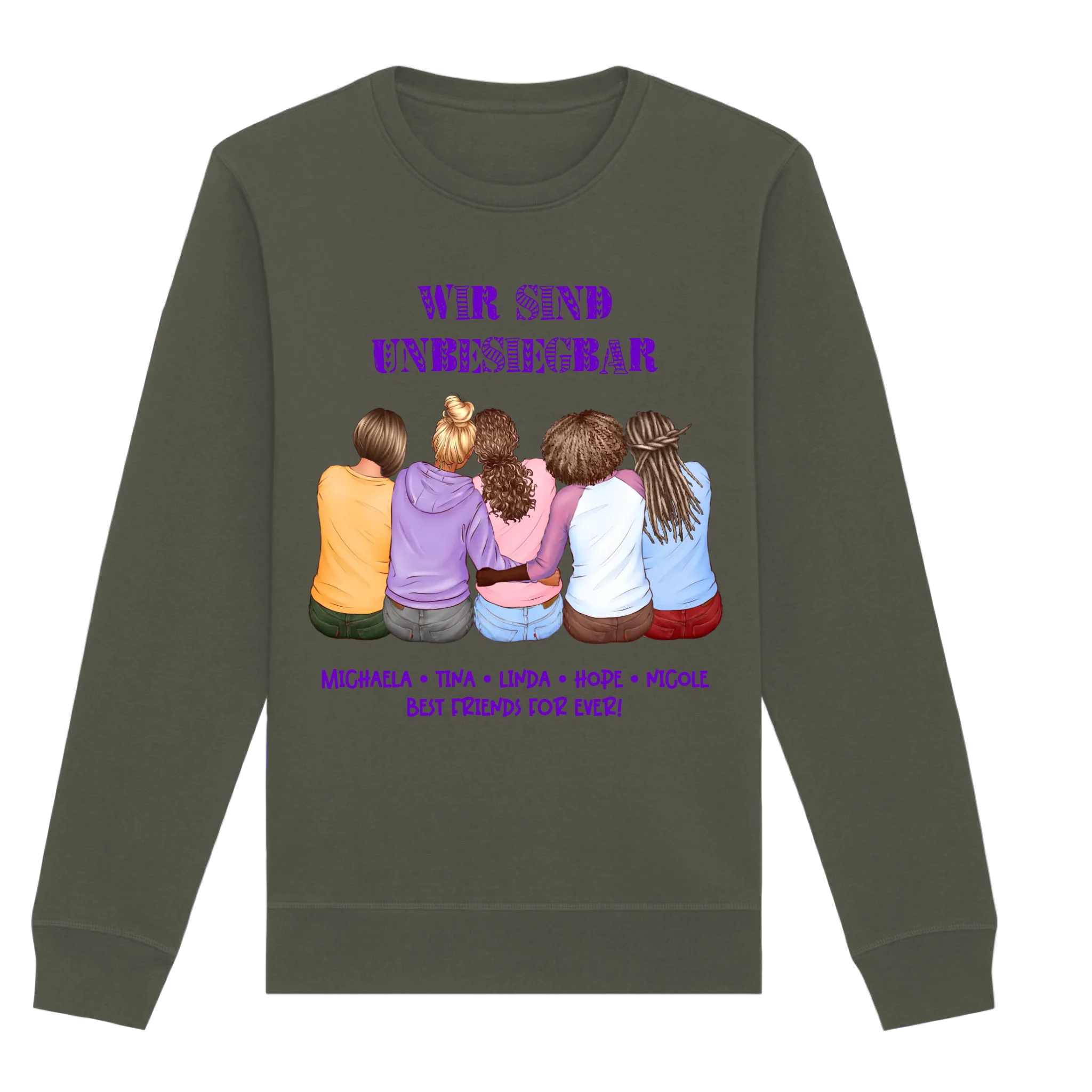 front-organic-basic-unisex-sweatshirt-khaki-206-2000x