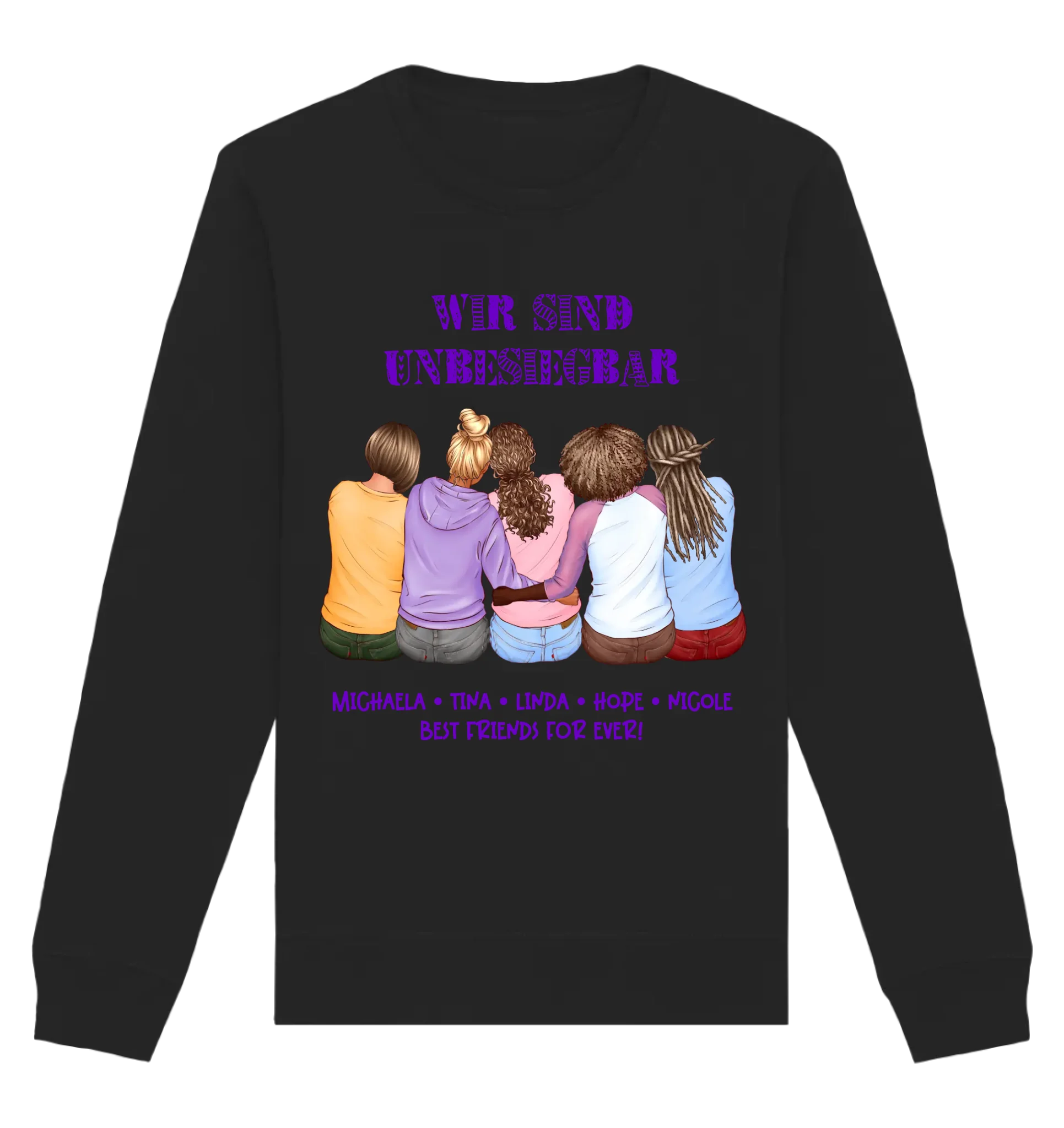 HalloGeschenk.de front-organic-basic-unisex-sweatshirt-272727-1116x