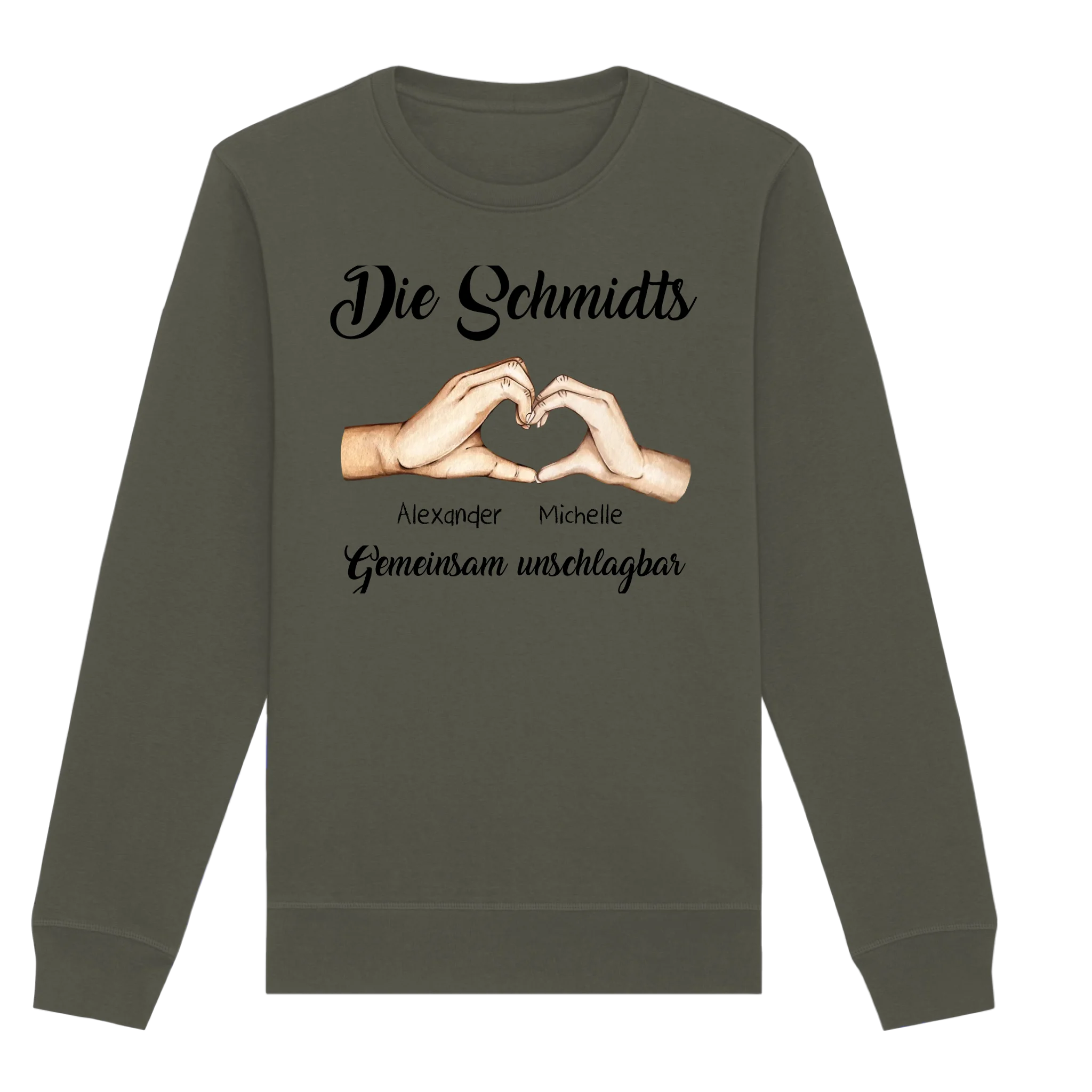 front-organic-basic-unisex-sweatshirt-khaki-206-2000x