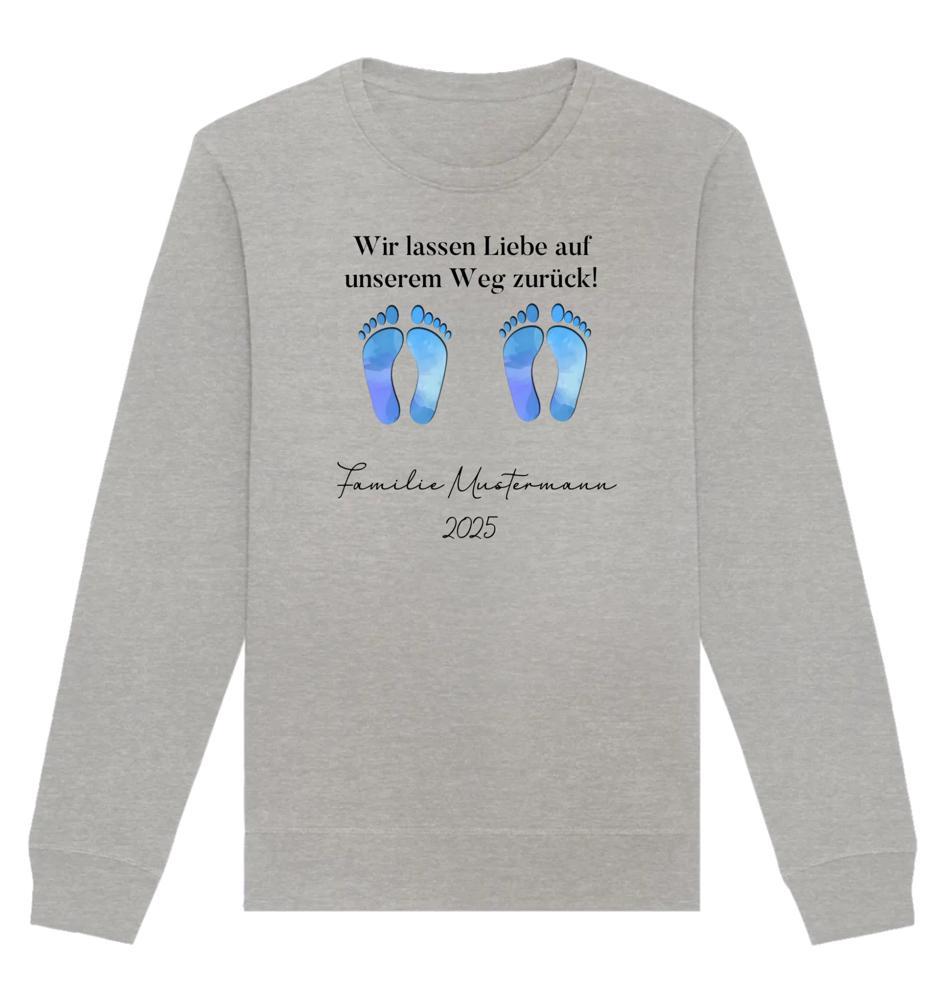 HalloGeschenk.de front-organic-basic-unisex-sweatshirt-c2c1c0-1116x
