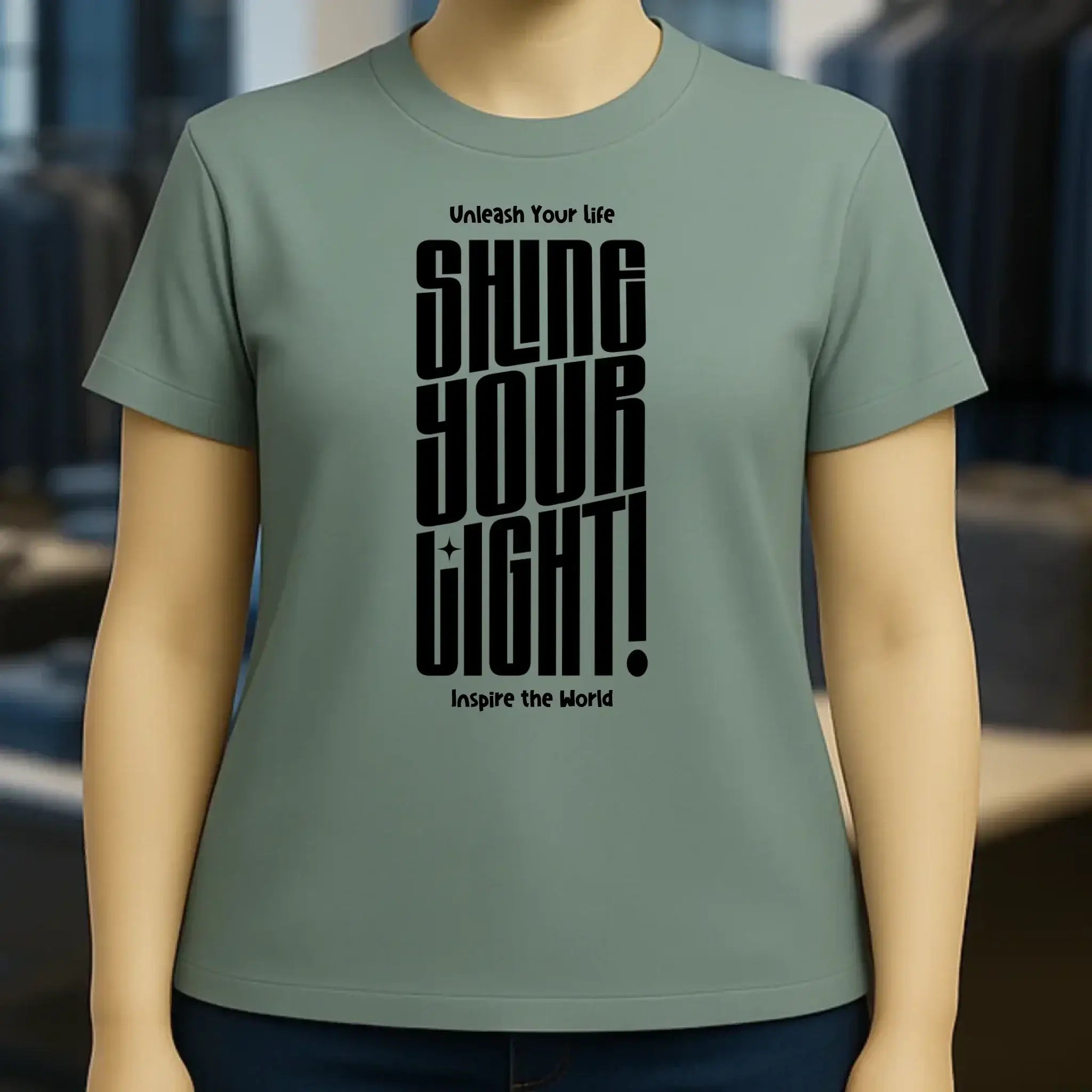 6in1-Kollektion: Shine your light • in 11 Farben für Damen & Herren • Exklusivdesign • personalisiert oder ohne Personalisierung