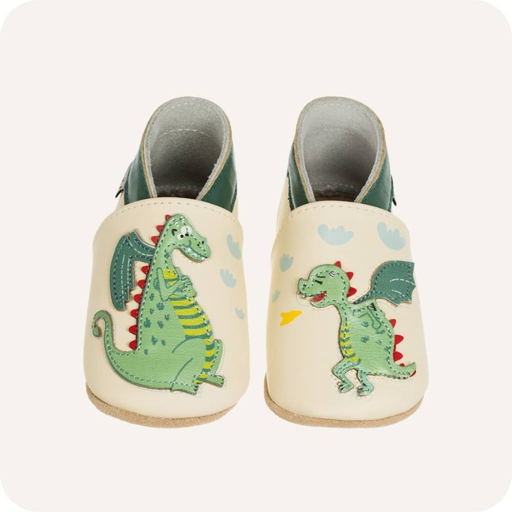 Dragon et Fils Babyhausschuhe aus weichem Leder