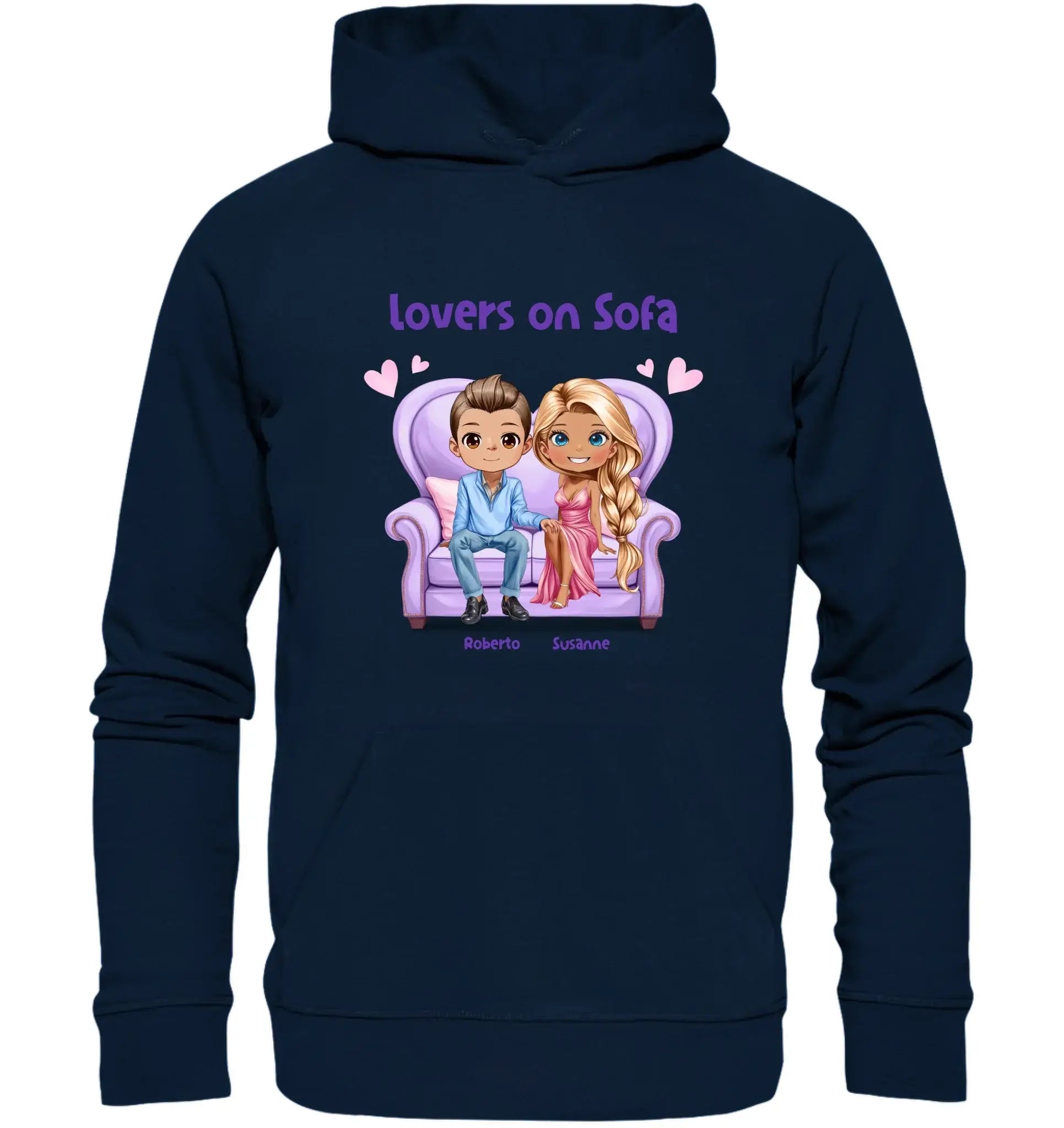 Lovers on Sofa: 2-4 Figuren (mw/mm/ww) • mehrere Artikel • ’Statement-Collection’ • Wunschtext • personalisierte