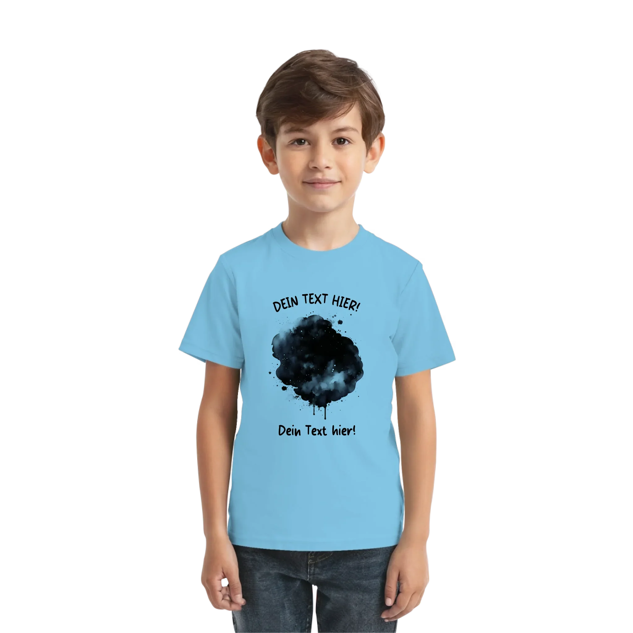 KI-Cartoon-Effekt Splash • mehrere Artikel • ’Statement-Collection’ • Wunschtext • Mein Fotomotiv - personalisierbare