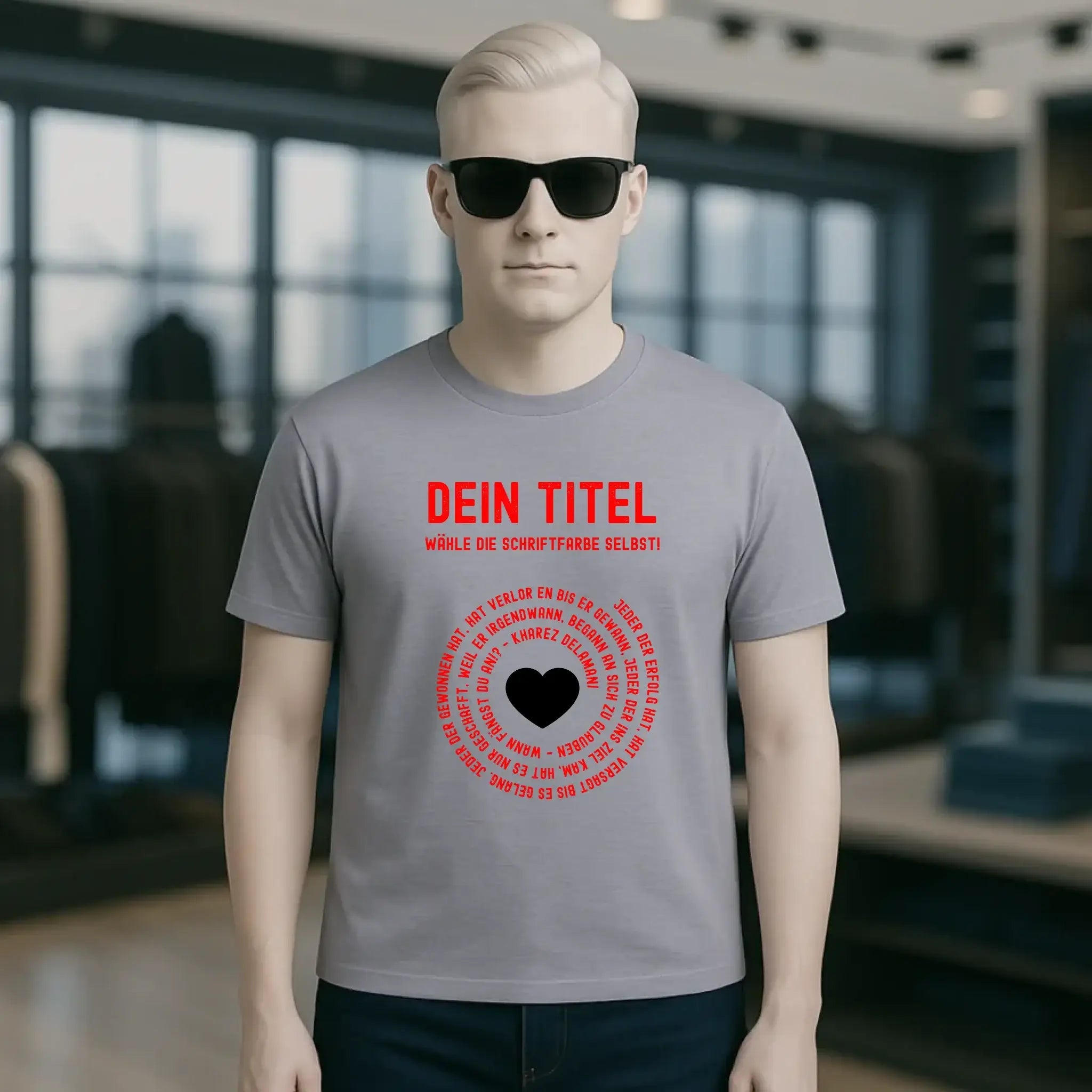 8in1-Kollektion: Dein Text im Kreis • personalisiert • diverse Artikel