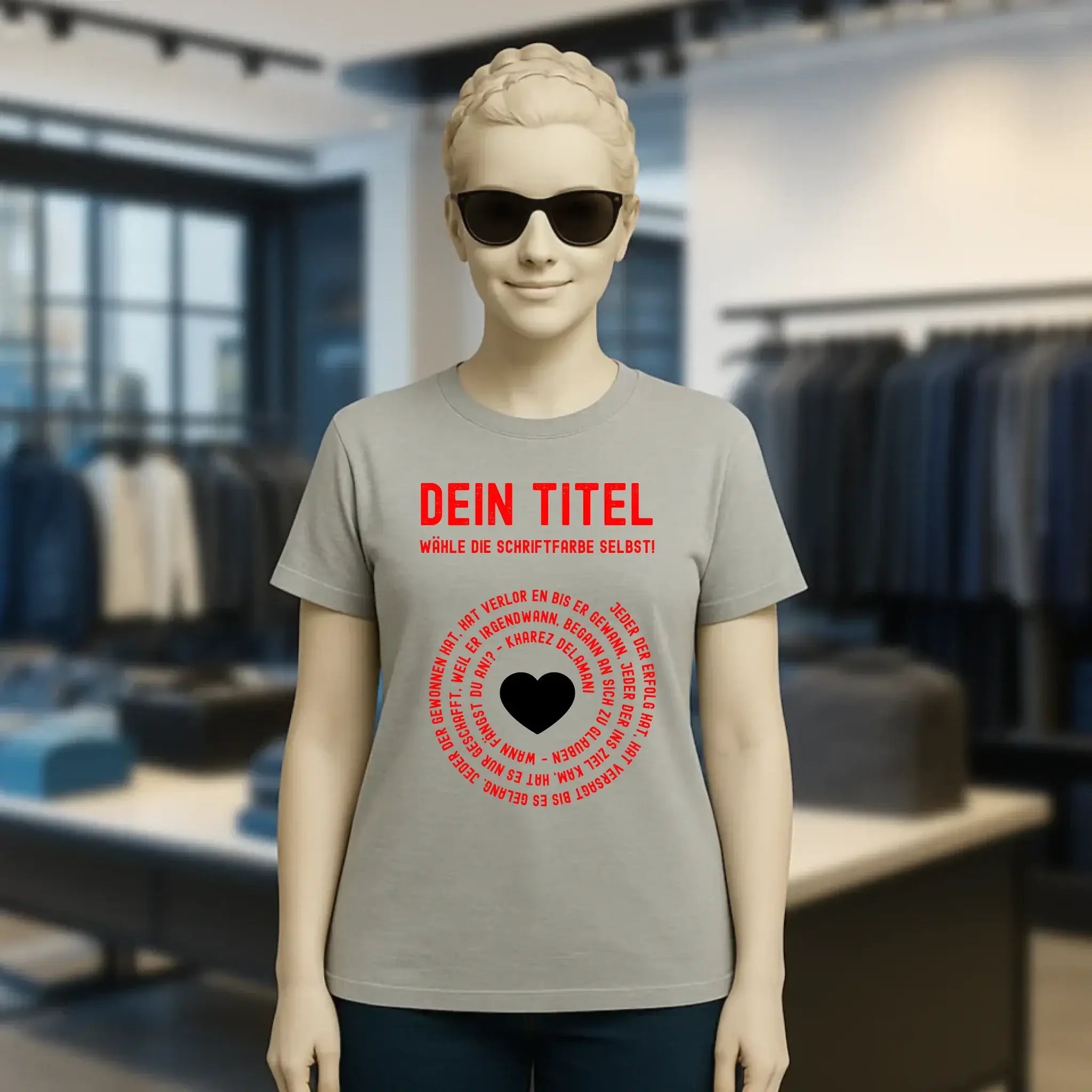 8in1-Kollektion: Dein Text im Kreis • personalisiert • diverse Artikel