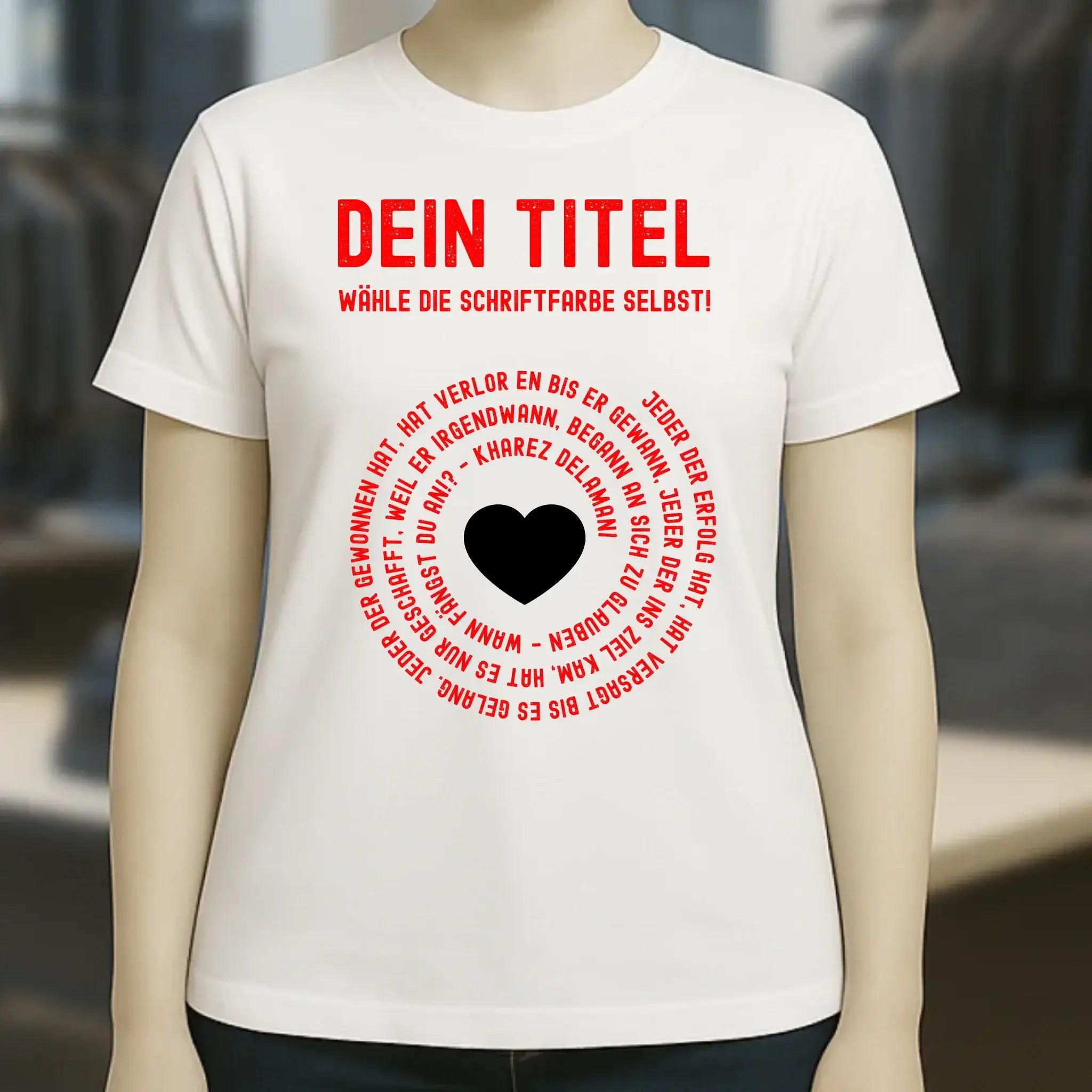 8in1-Kollektion: Dein Text im Kreis • personalisiert • diverse Artikel