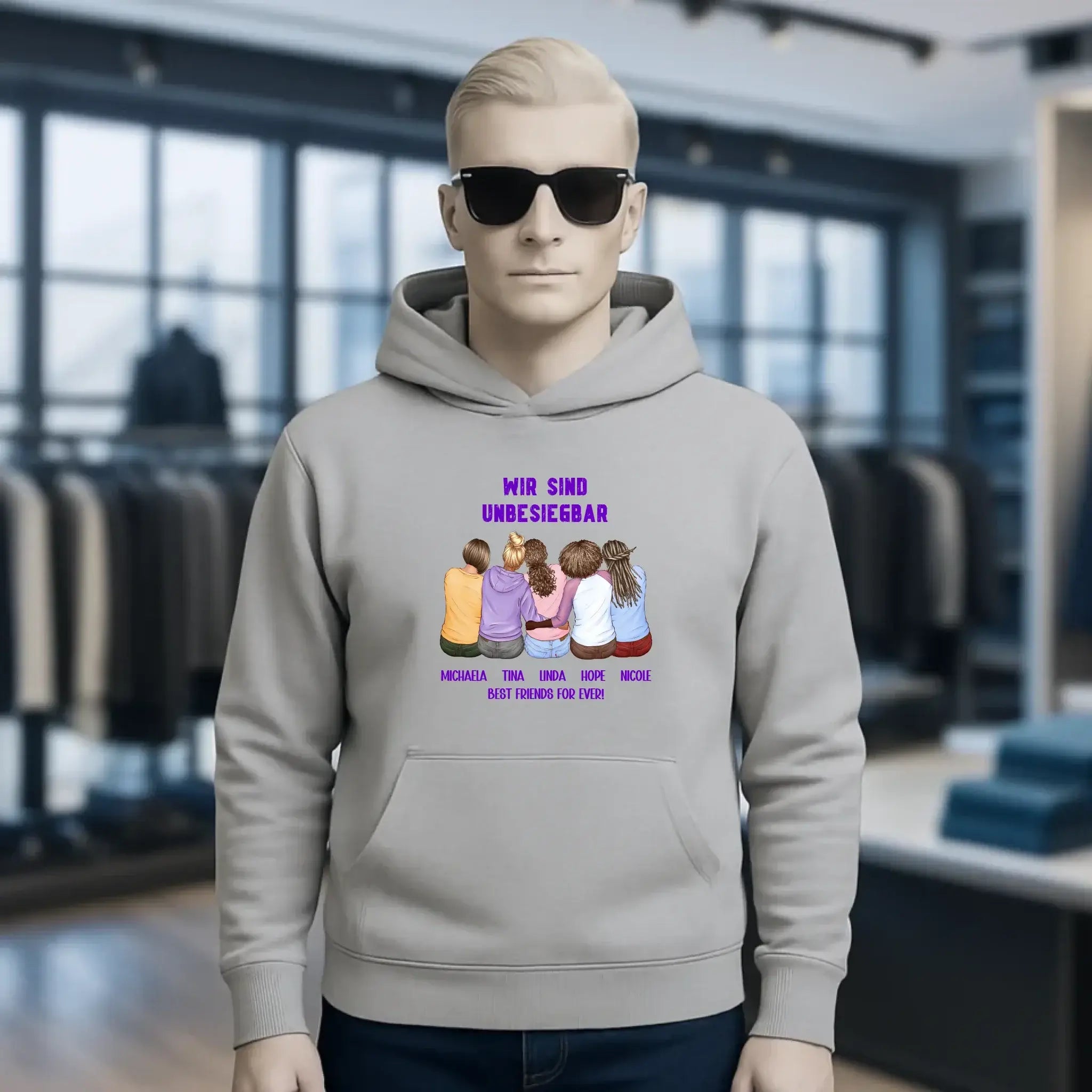 8in1-Kollektion: Gestalte 2-5 Freundinnen + Wunschtext • personalisiert • diverse Artikel