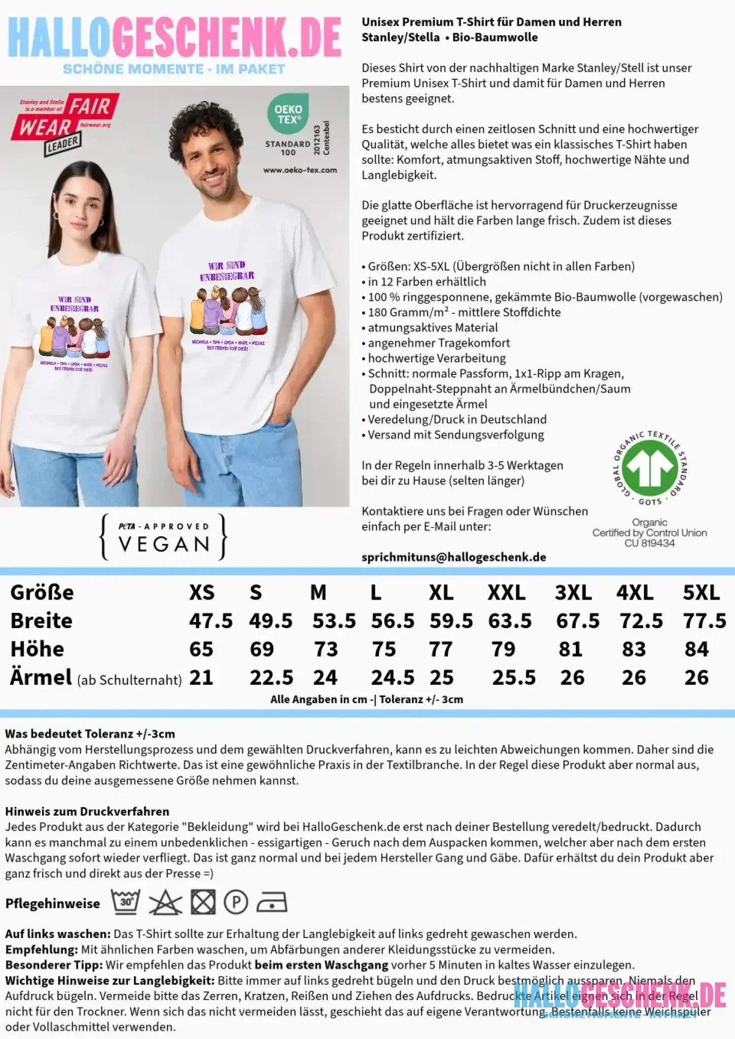 8in1-Kollektion: Gestalte 2-5 Freundinnen + Wunschtext • personalisiert • diverse Artikel - Customizer